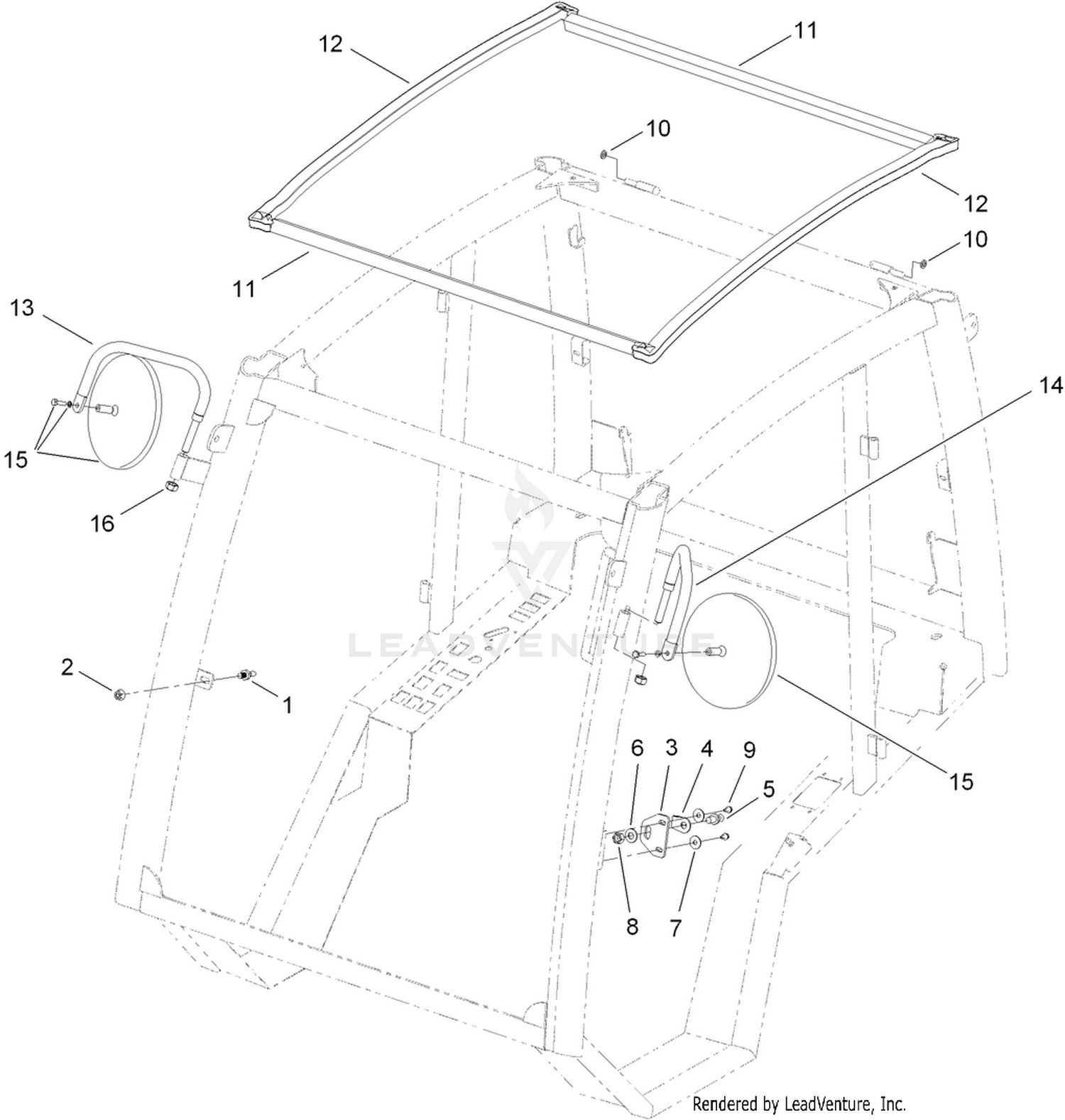 Cab Frame Assembly