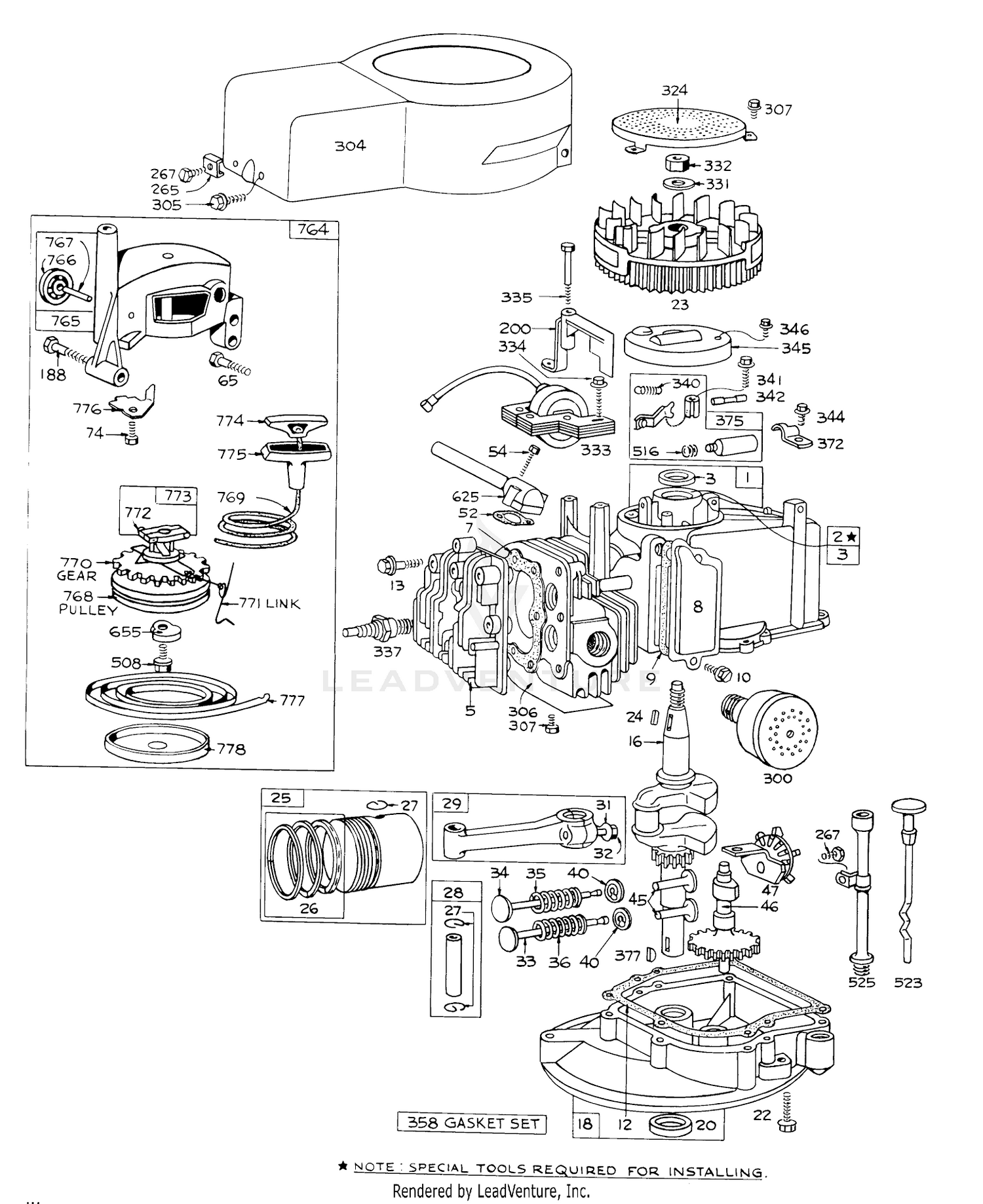 Assembly diagram