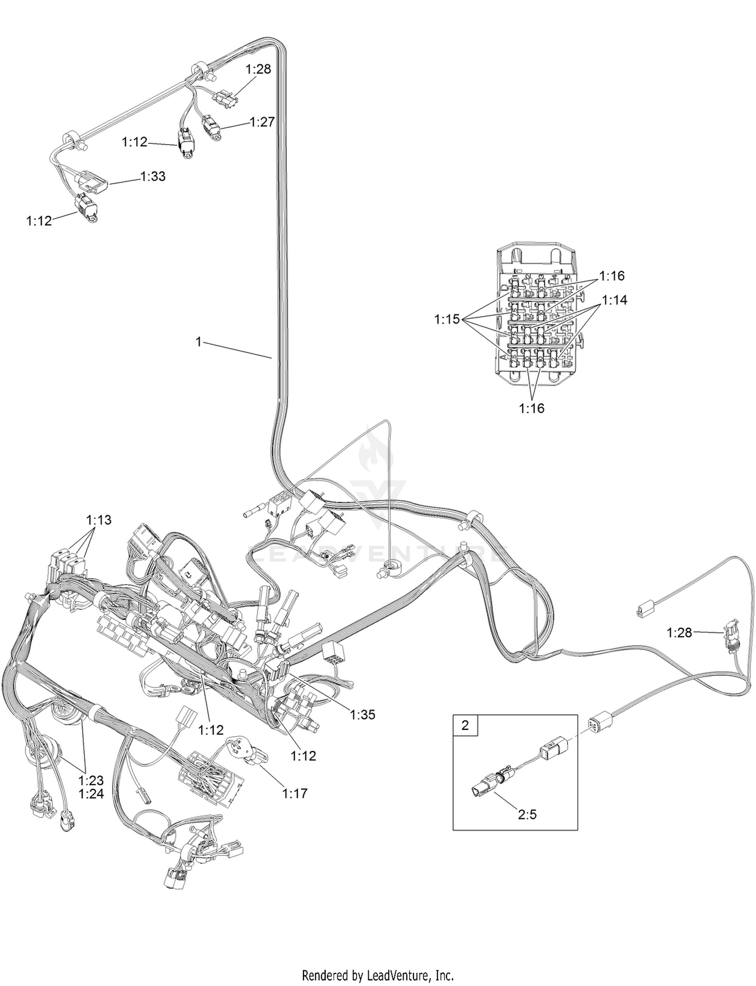 Platform Wire Harness Assembly