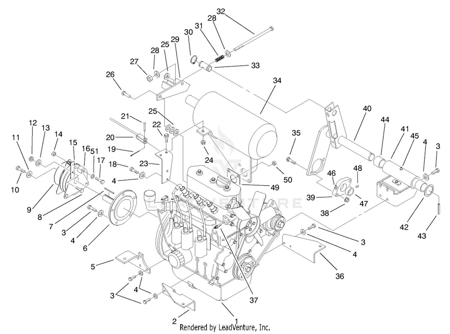 Engine Installaton Assembly