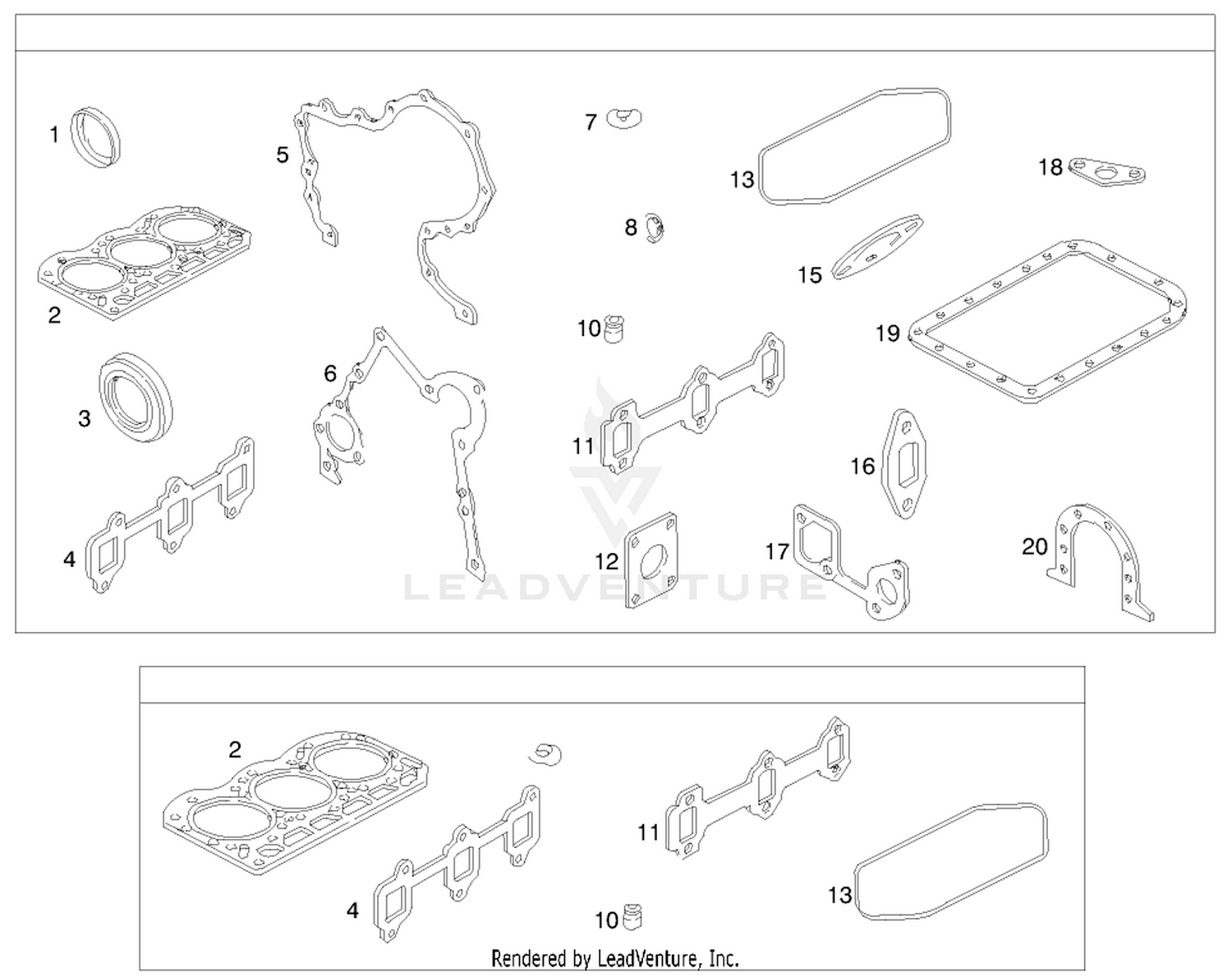 Engine Assembly (serial No. 99000001  Up)(model 73552) Engine Assembly (serial No. 99001001  Up)(model 73590) 12