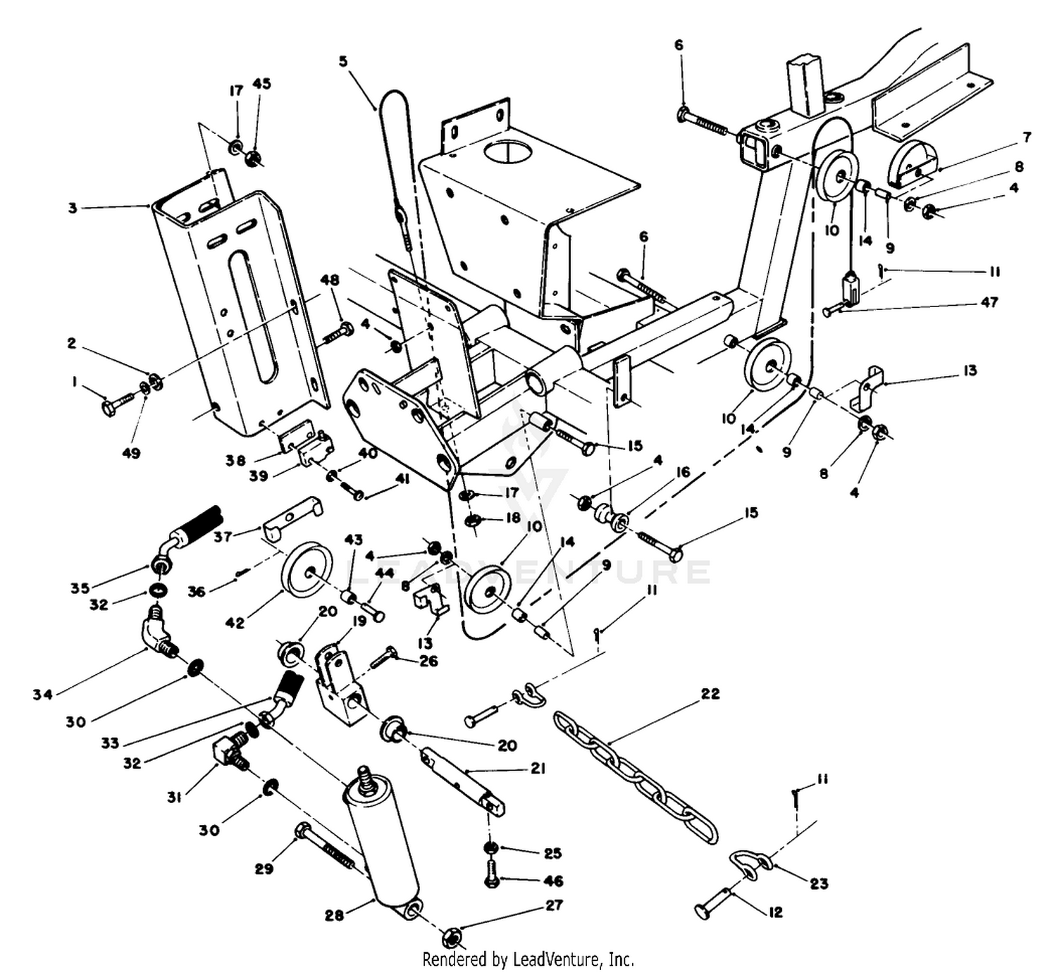 Cutting Unit Lift Assembly