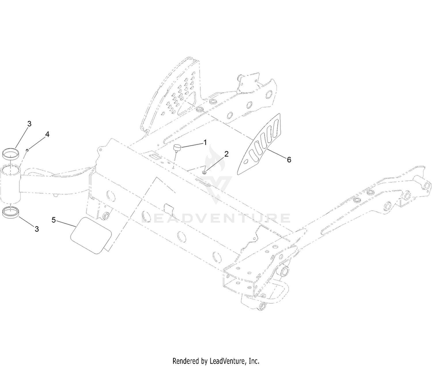 Carrier Frame Assembly No. 136-4466