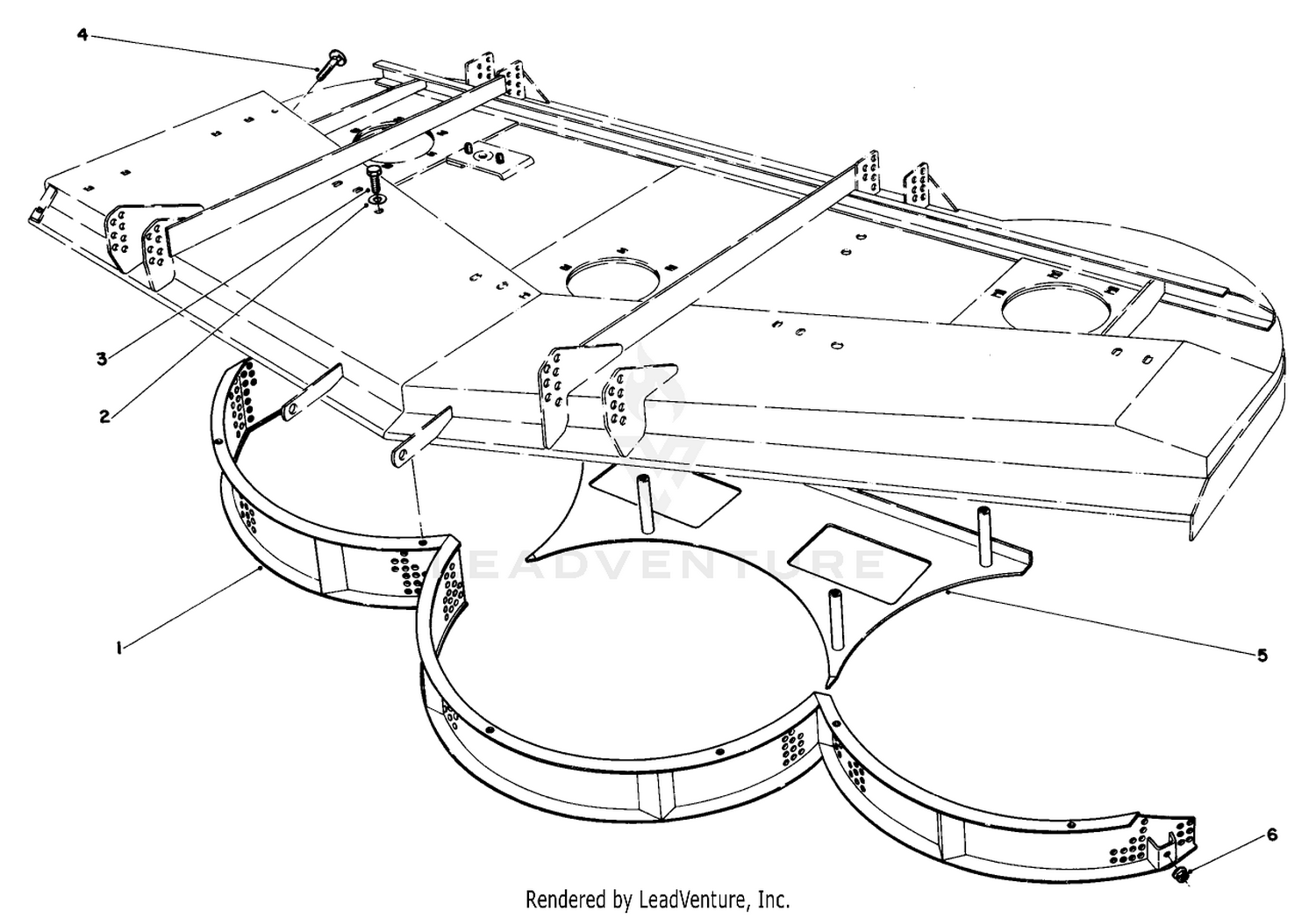 Mulcher Kit Model No. 30792 (optional)(used With Model 30564 Cutting Unit)