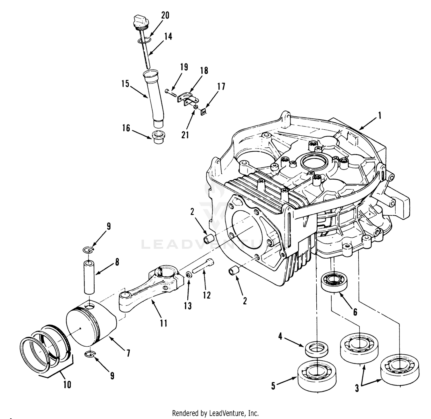 Engine Cylinder Block-612-Z