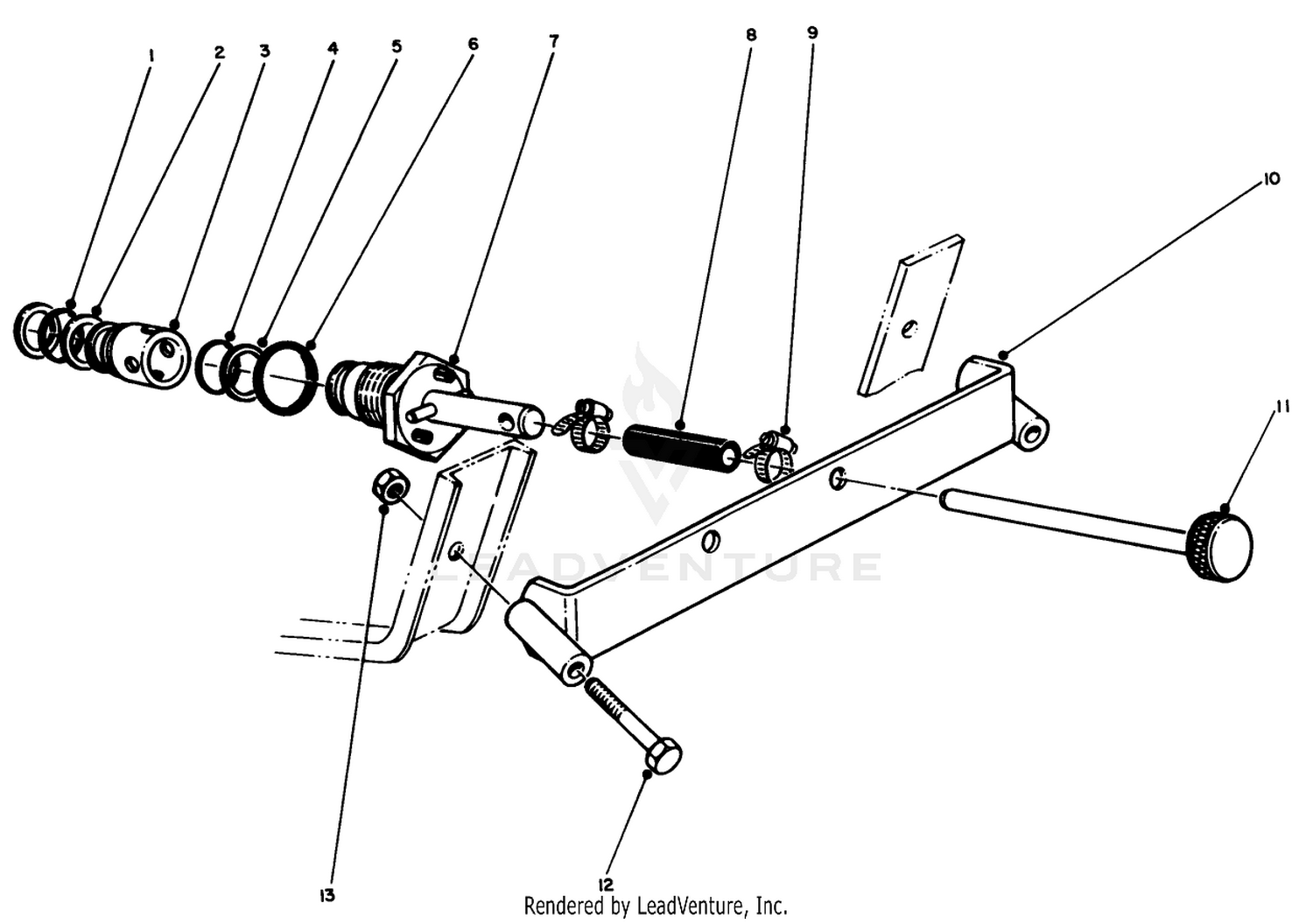 Reel Shutoff Kit No. 28-2150 (optional)