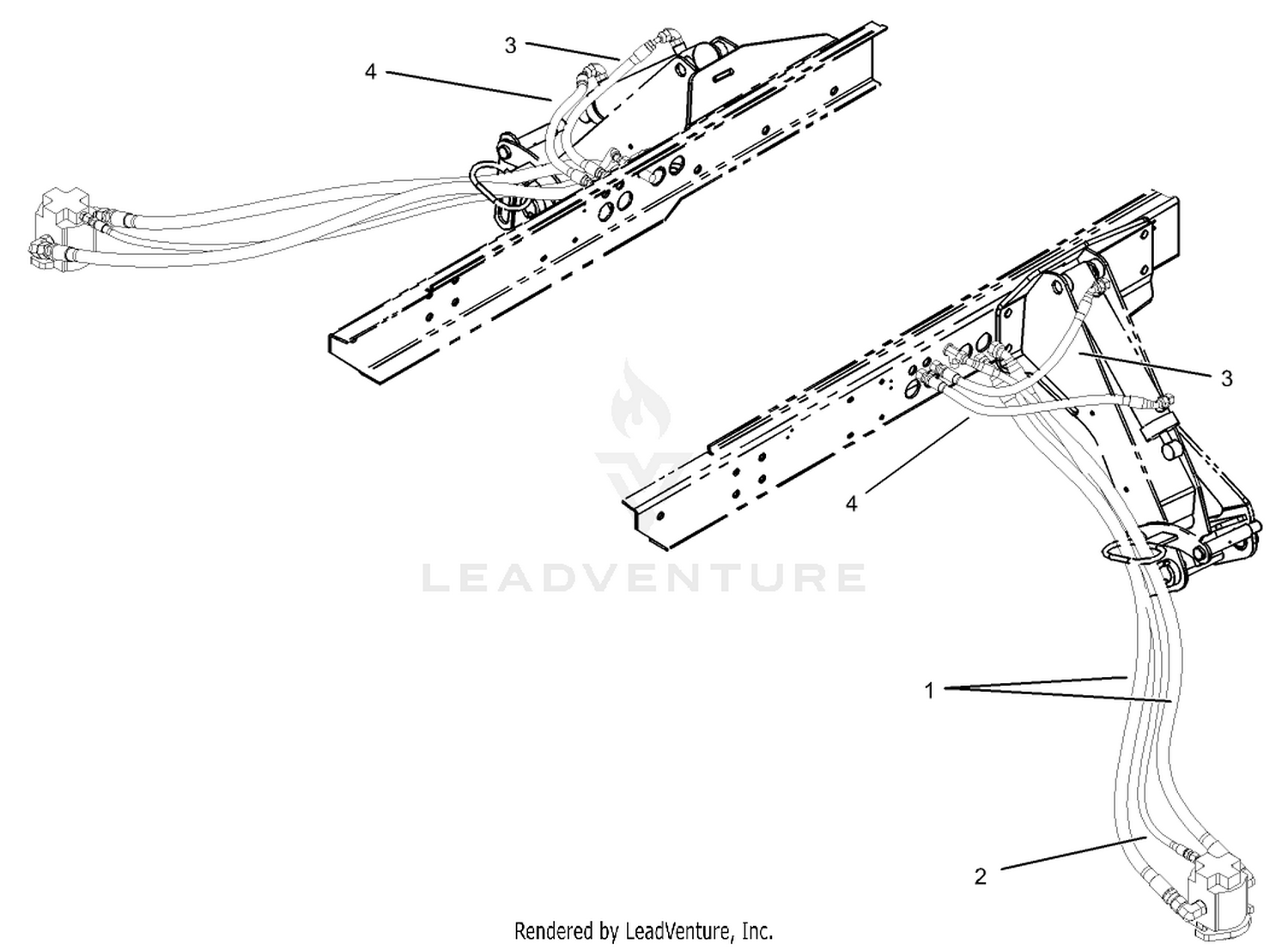 No. 6 and 7 Hose Installation Assembly