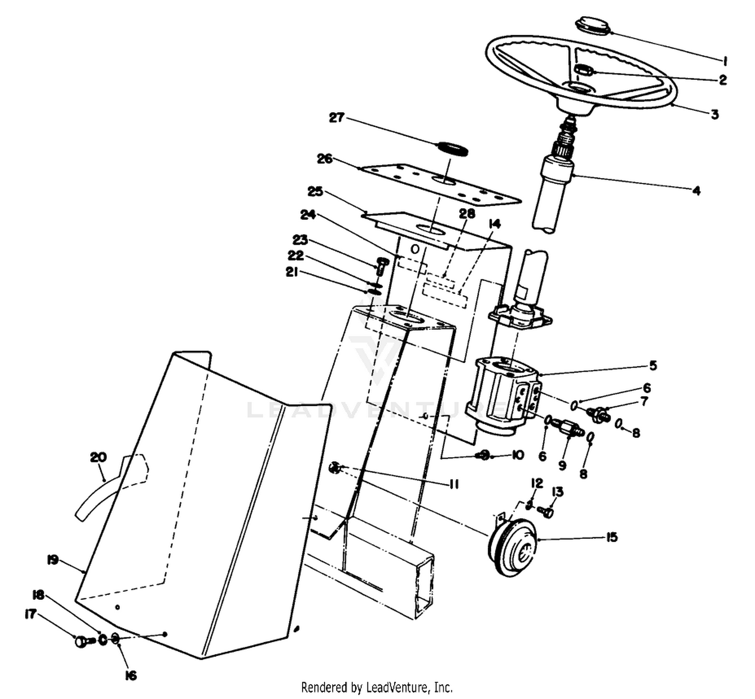 Steering Tower