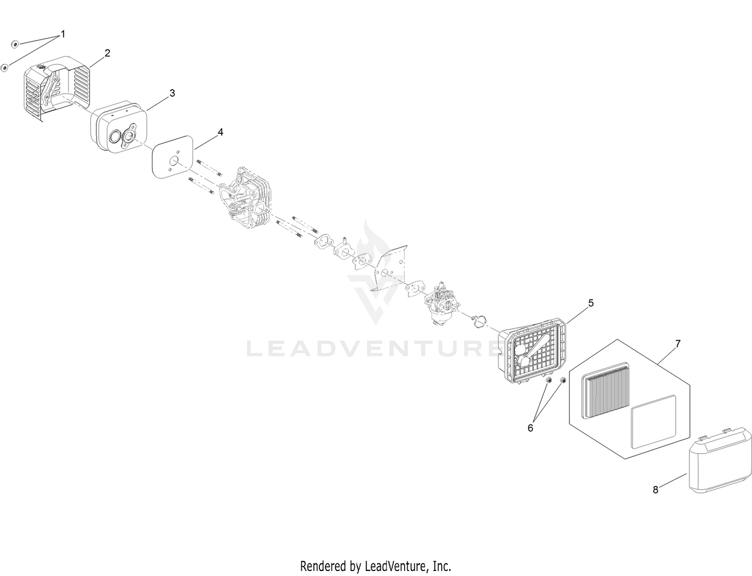 Air Intake and Filtration Assembly
