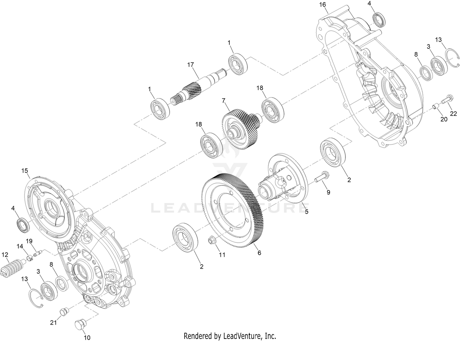 Transaxle Assembly No. 145-7060