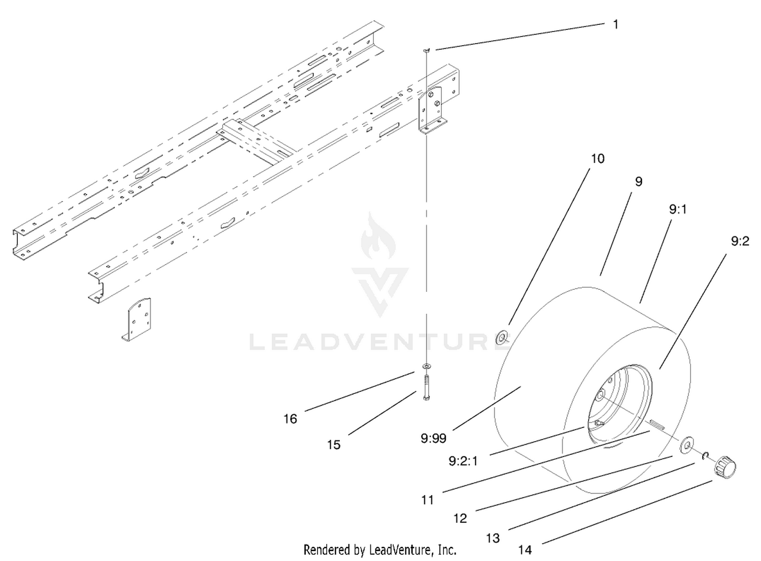 5 Speed Transaxle Assembly