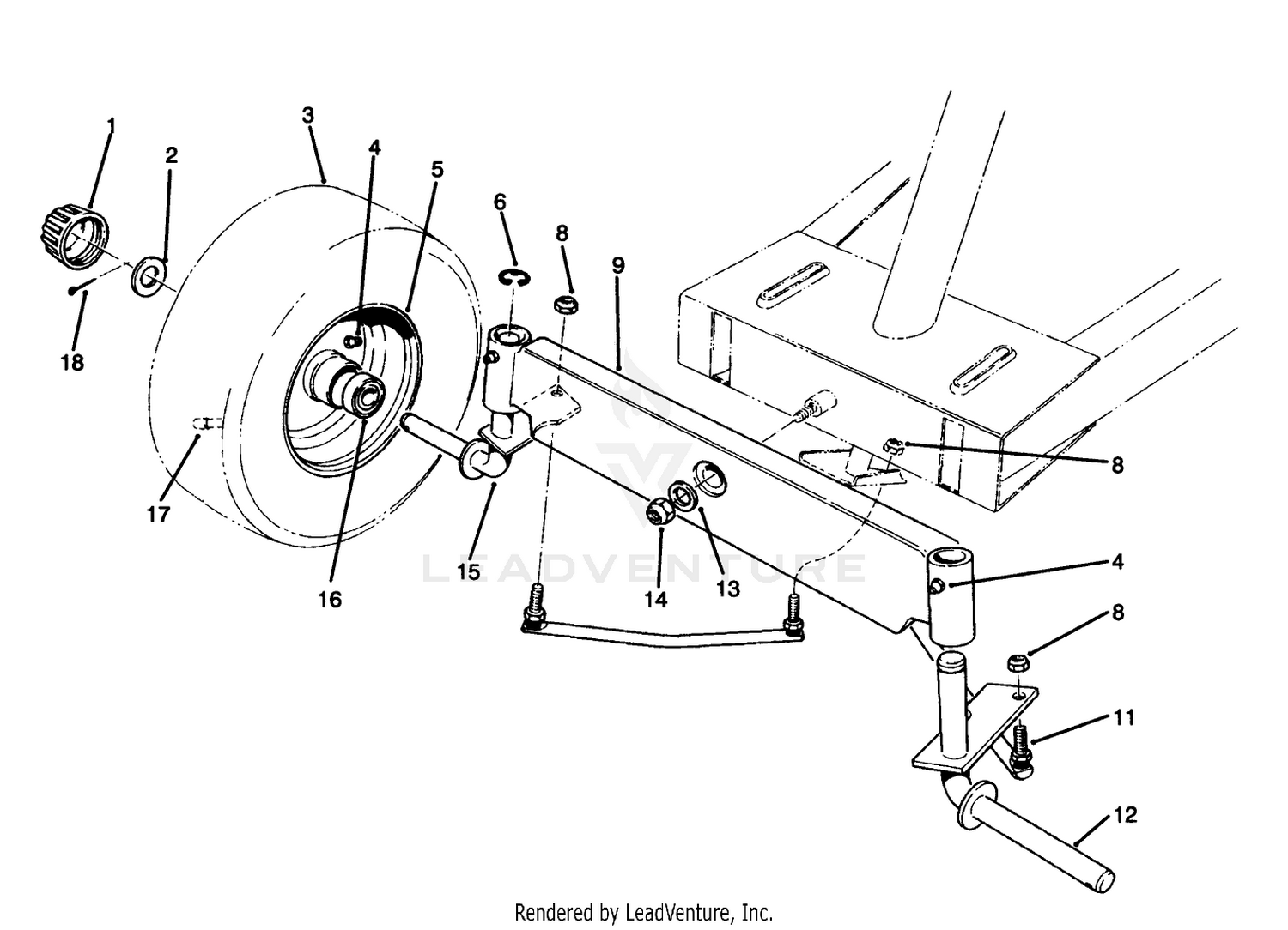Front Axle Assembly