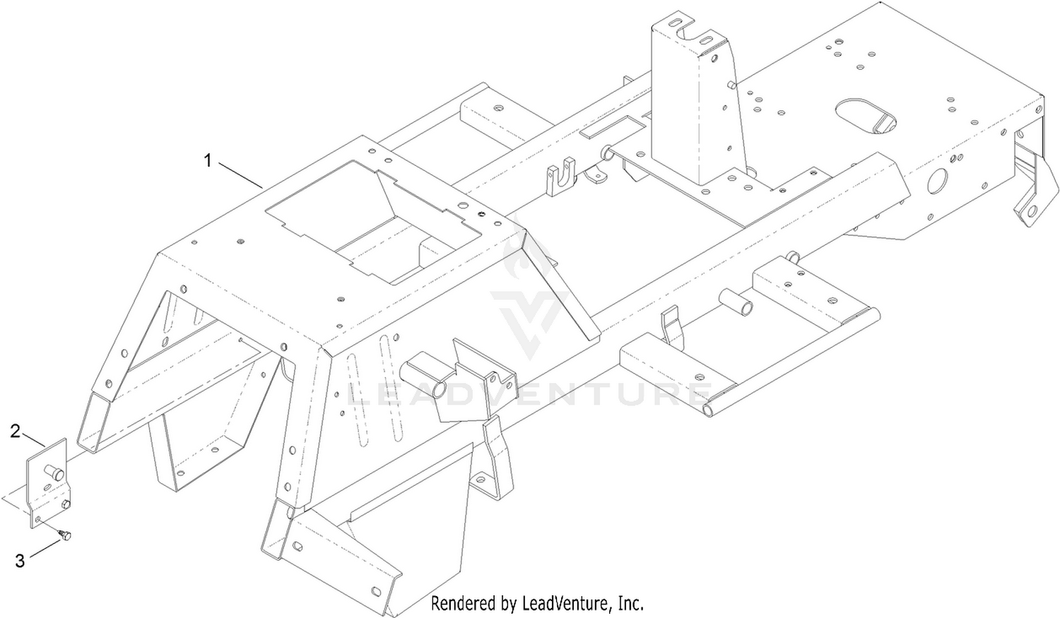 Frame Kit Assembly No. 120-8750