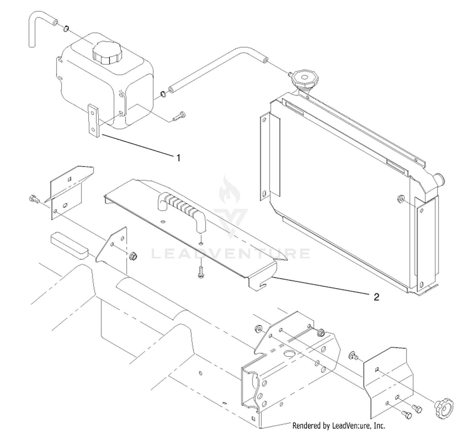 Radiator Modification Assembly
