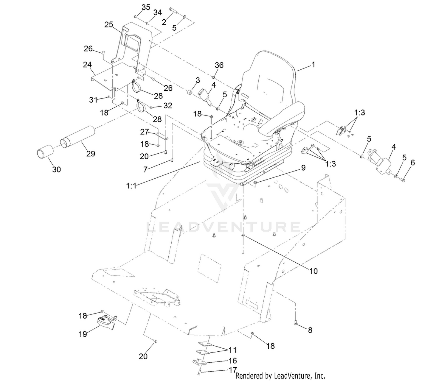 Seat Mount Assembly