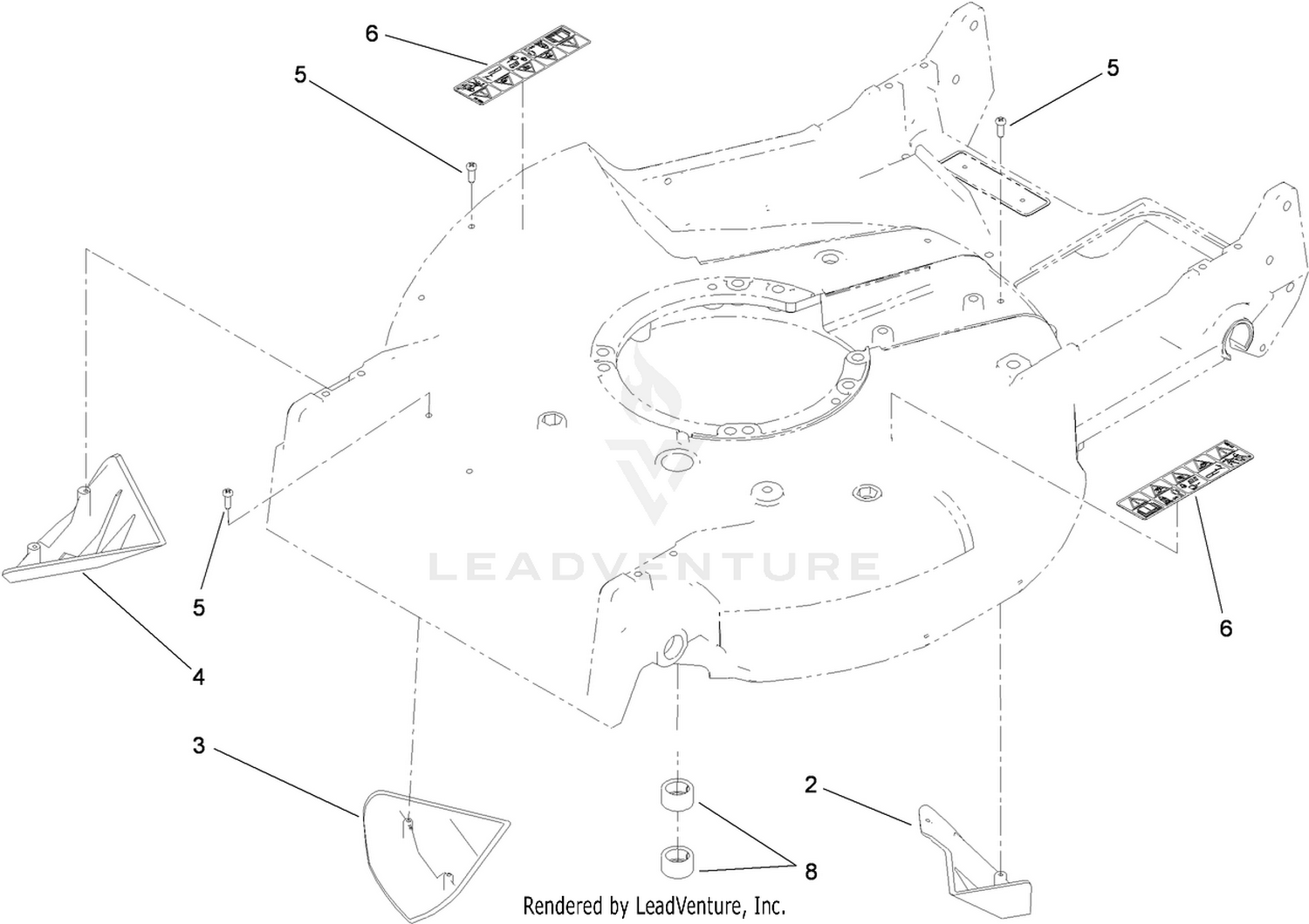 Housing Assembly No. 98-7146