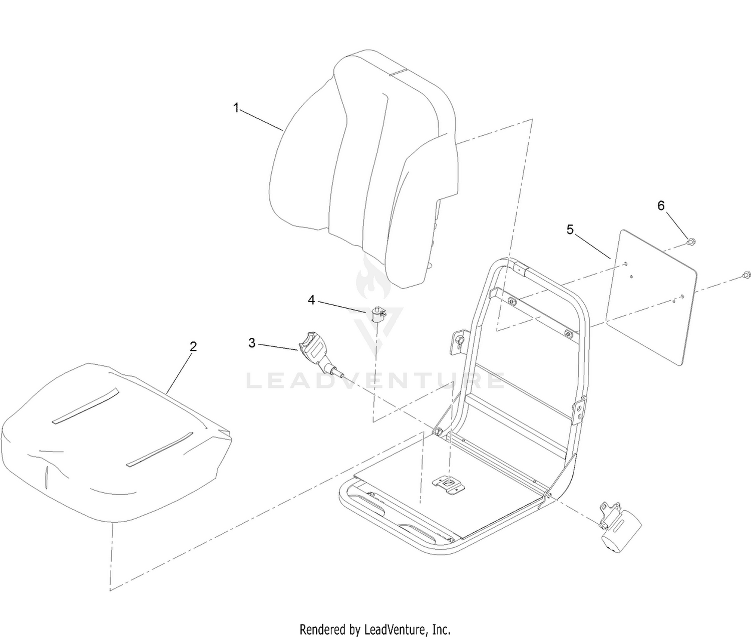 Seat Assembly No. 139-2680