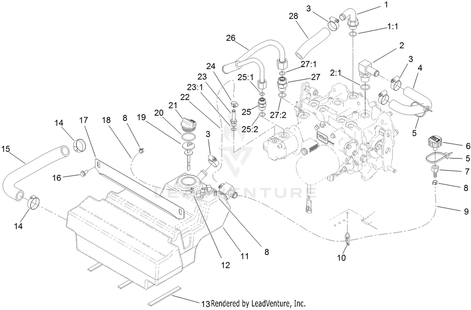 Hydraulic Reservoir Assembly