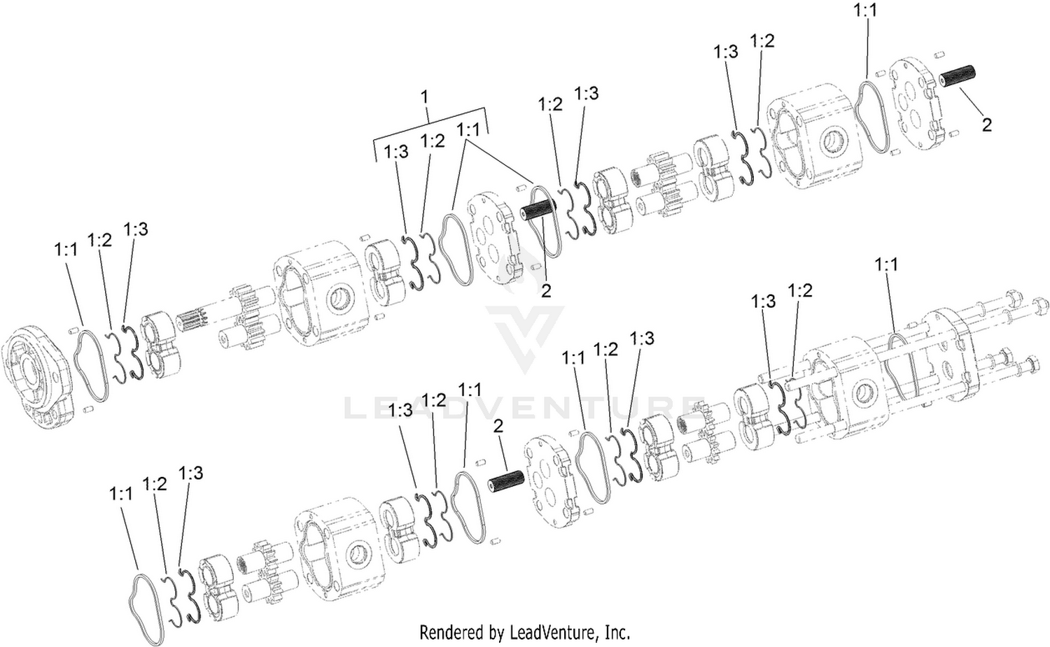 Gear Pump Assembly No. 107-4547