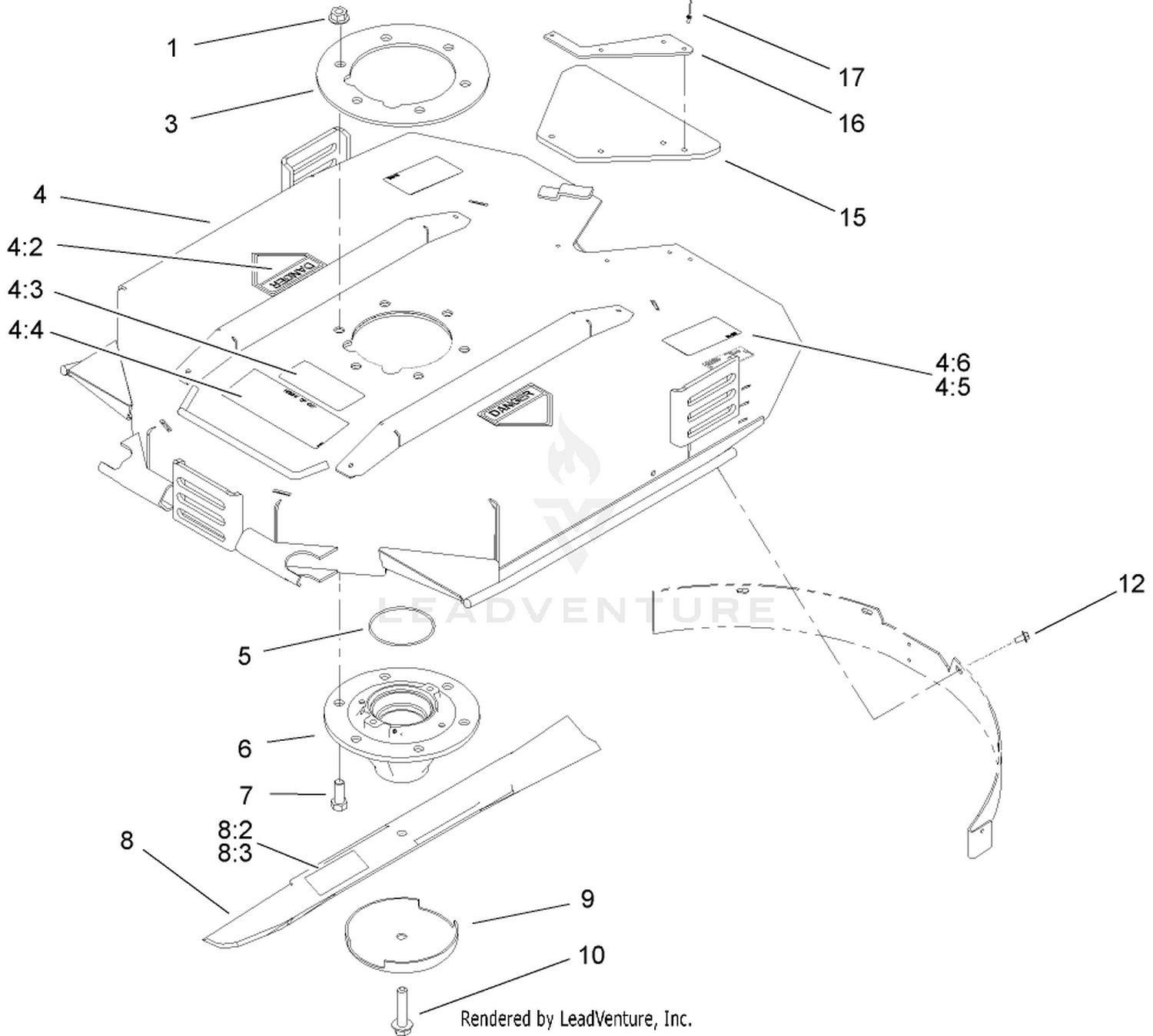 Housing and Blade Assembly