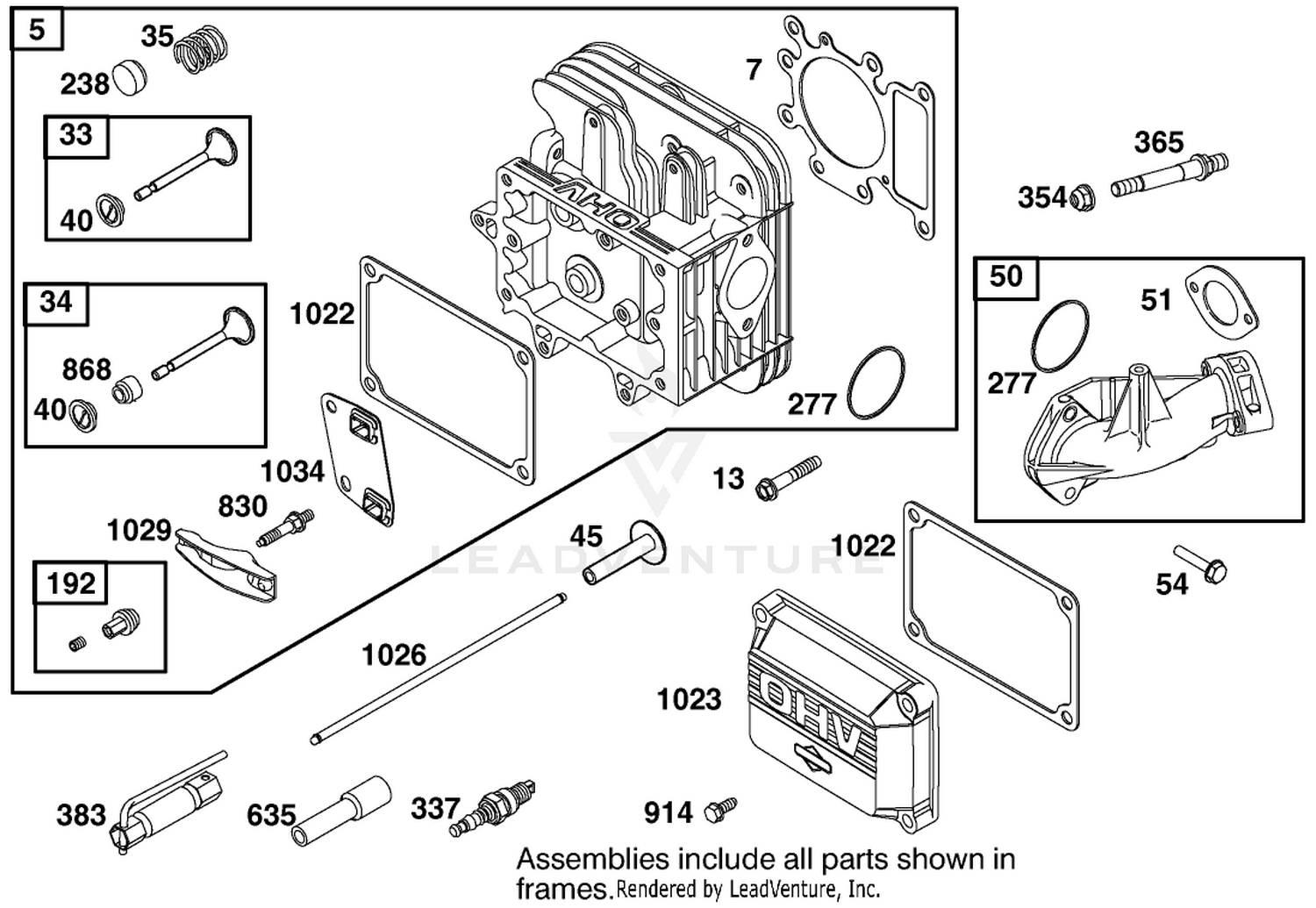 Engine Briggs  Stratton Model 312777-0128-E1 2
