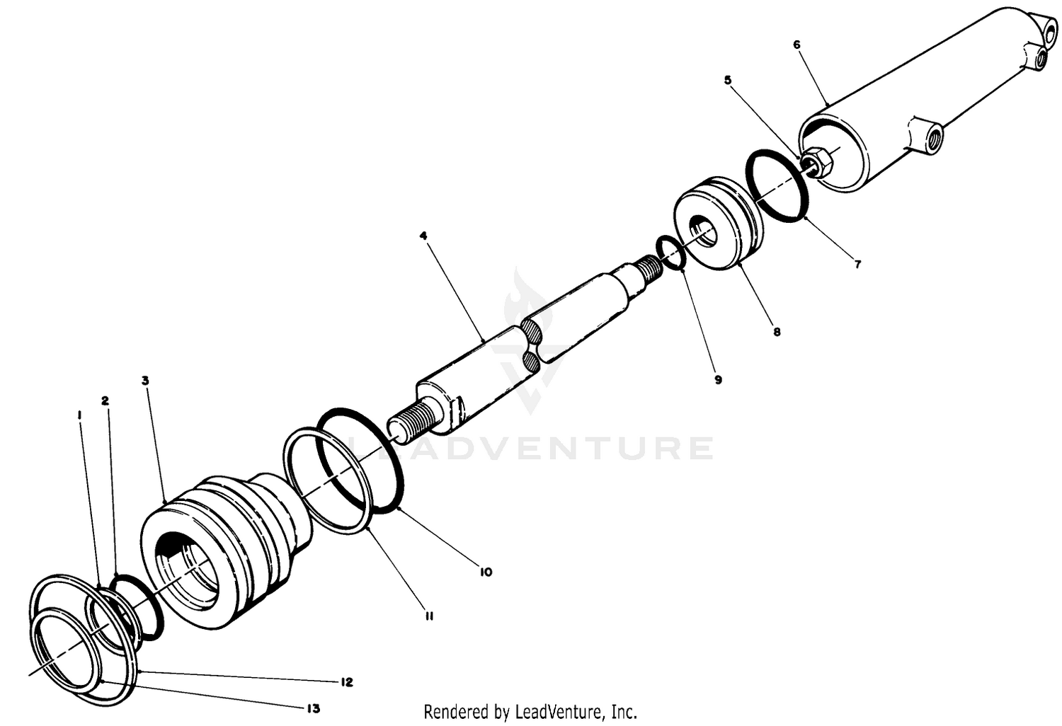 Hydraulic Cylinder No. 61-0090