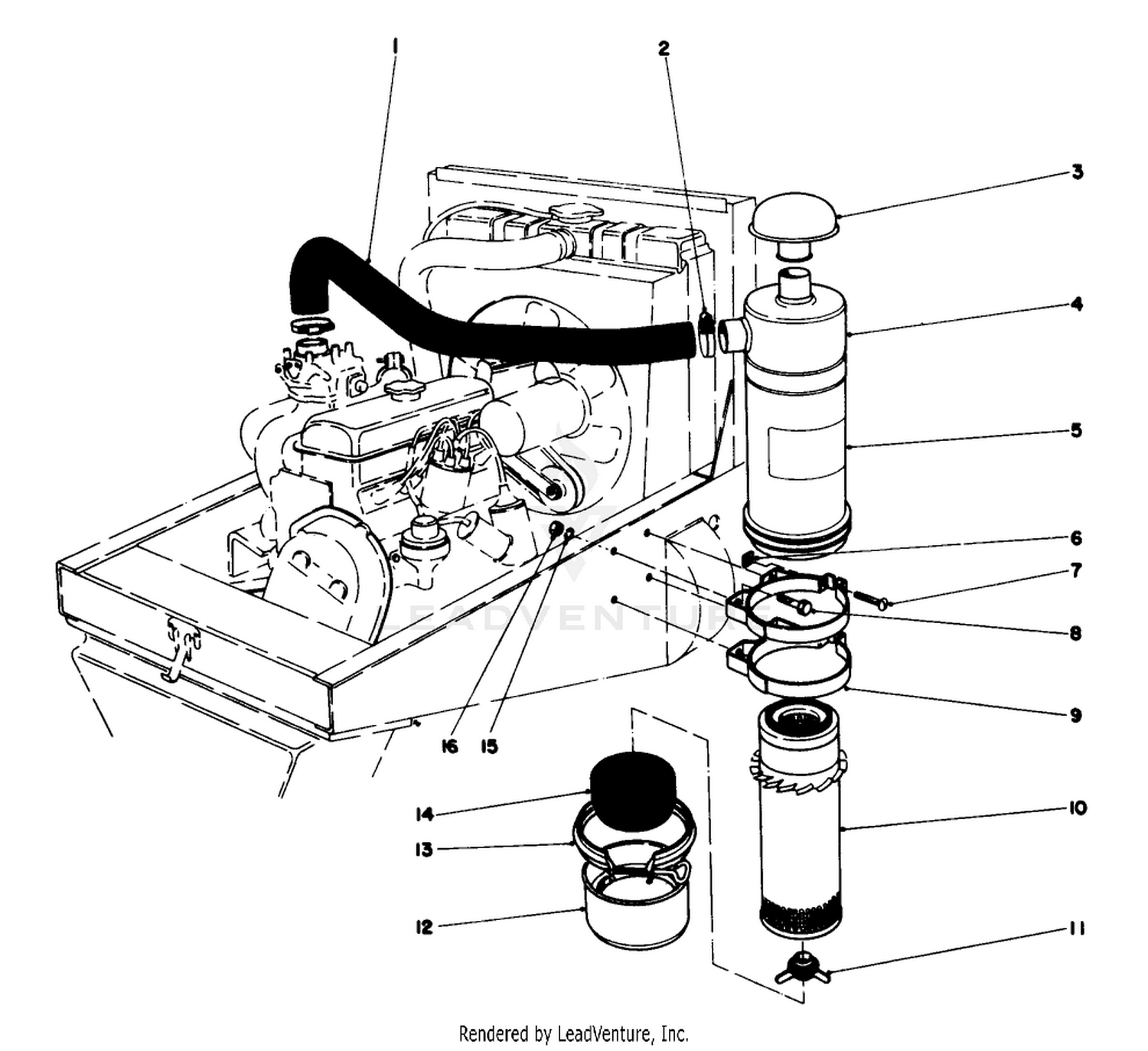 Air Cleaner Assembly 27-7090