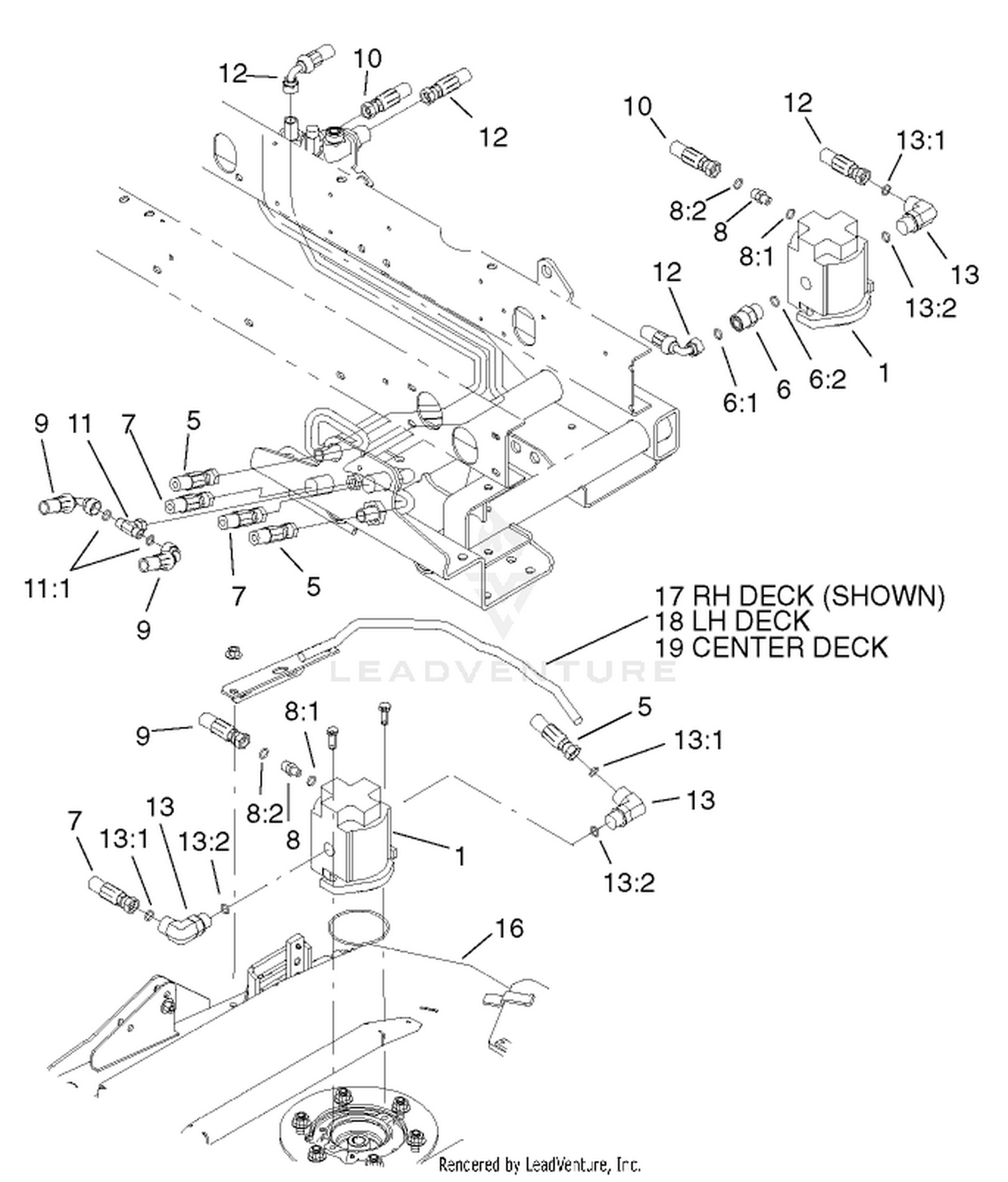 Deck Motor Assembly