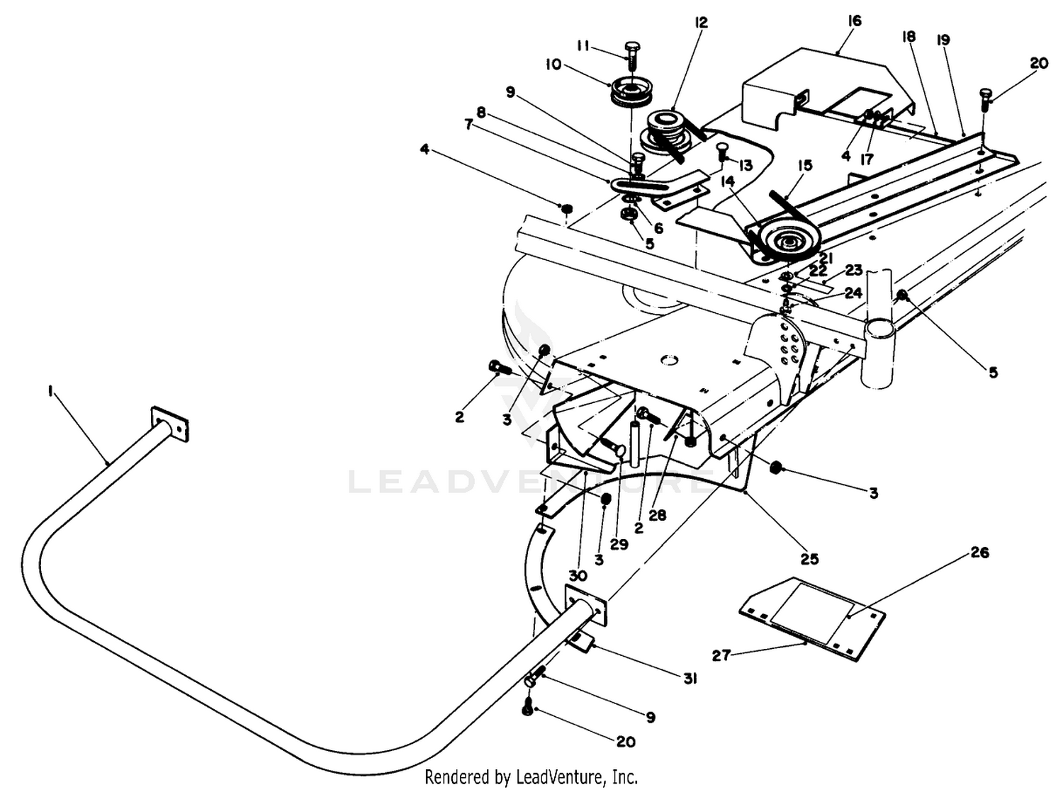 Grass Collection System Model No. 30557 (continued) (for Cutting Unit Model 30555)