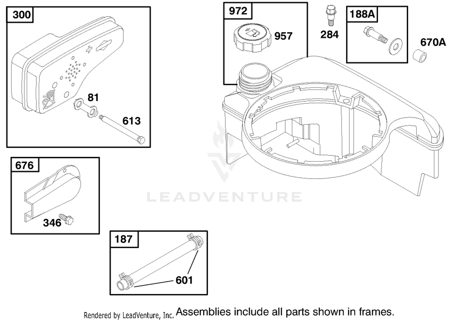 Engine Briggs  Stratton Model 127802-1761-E1 7