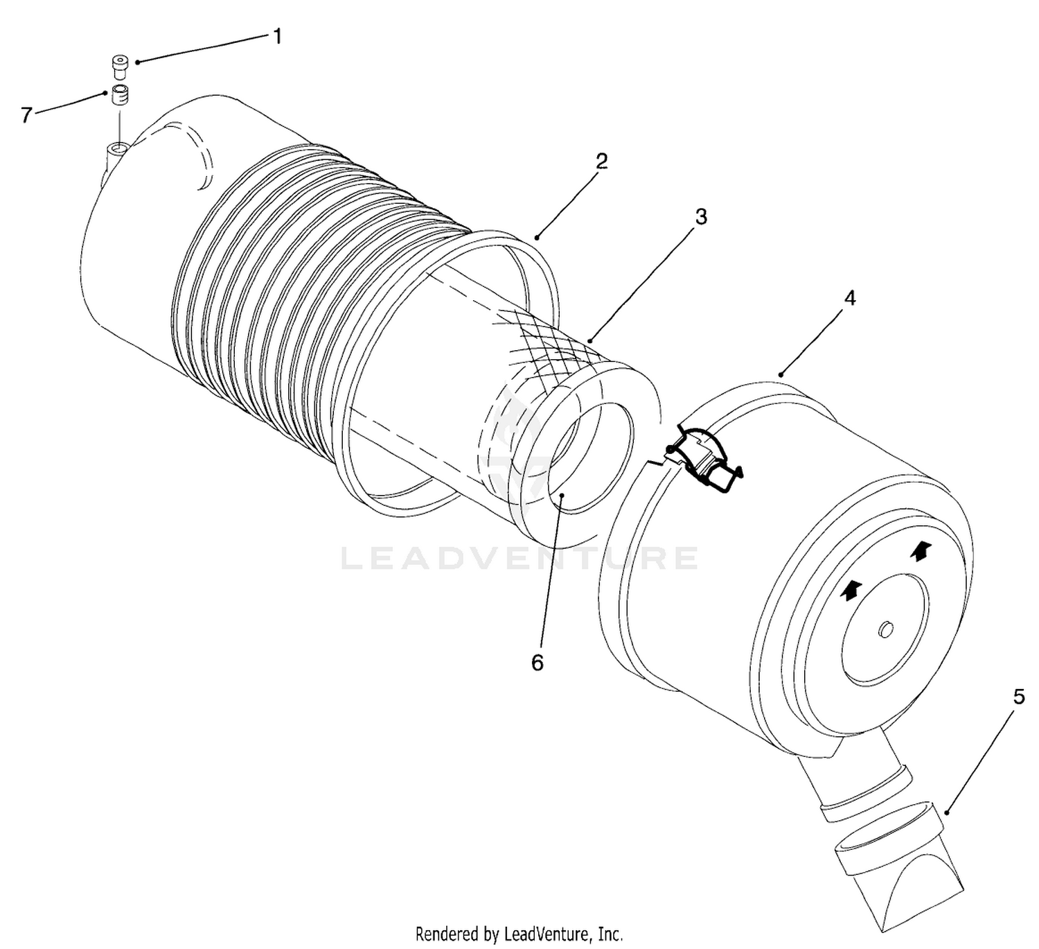 Air Cleaner Assembly No. 93-7485