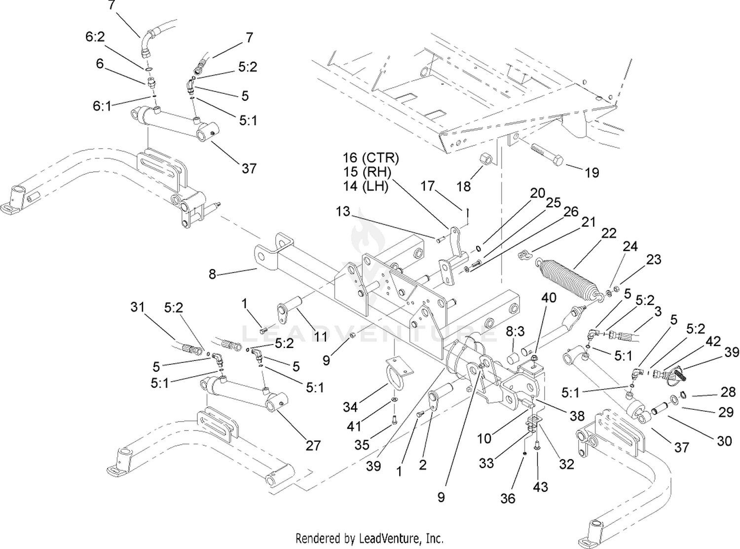 Front Lift Circuit Assembly
