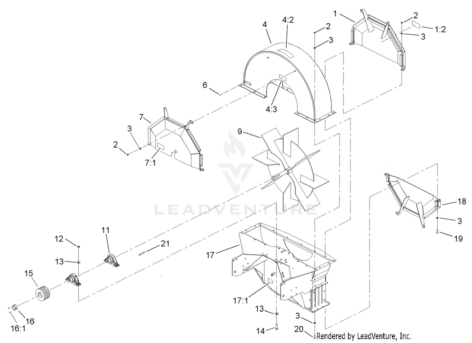 Housing and Impeller Assembly
