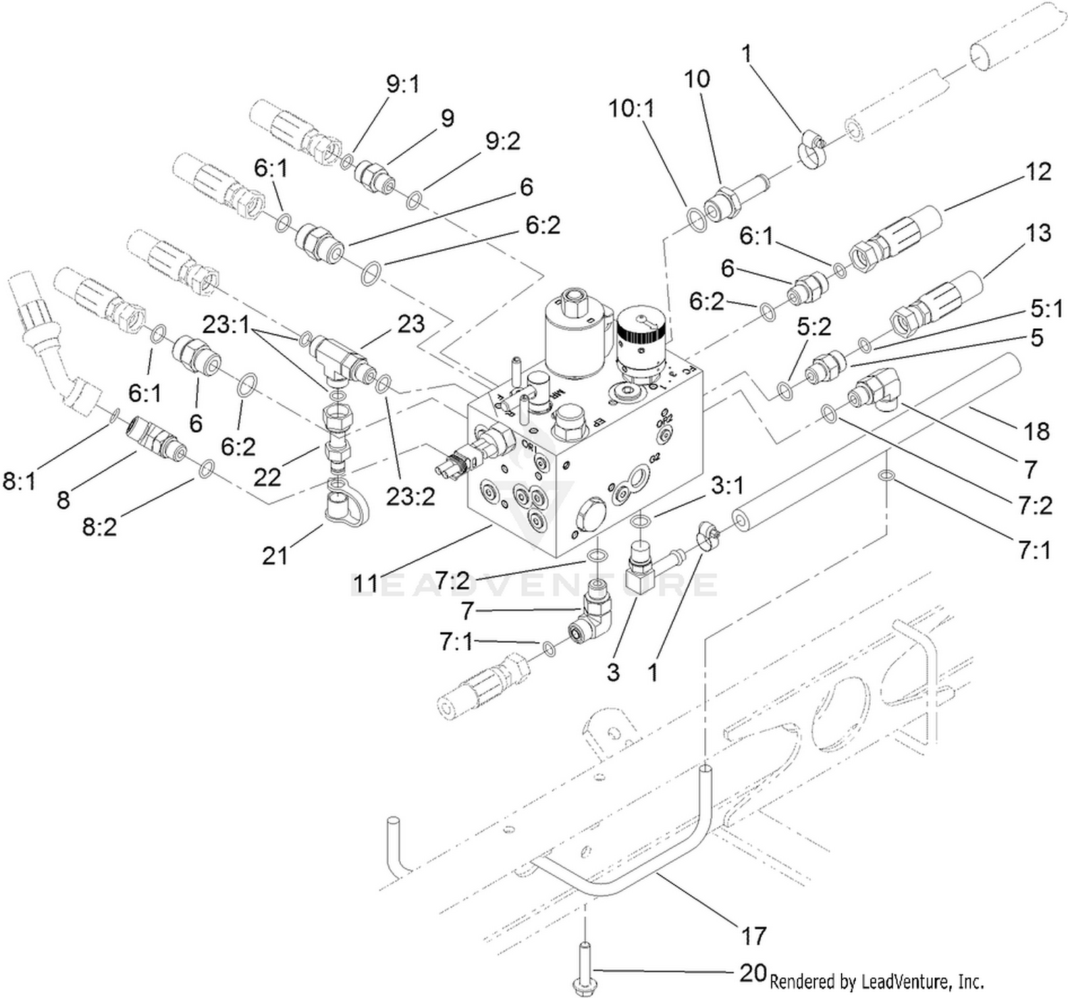 Manifold Block Assembly