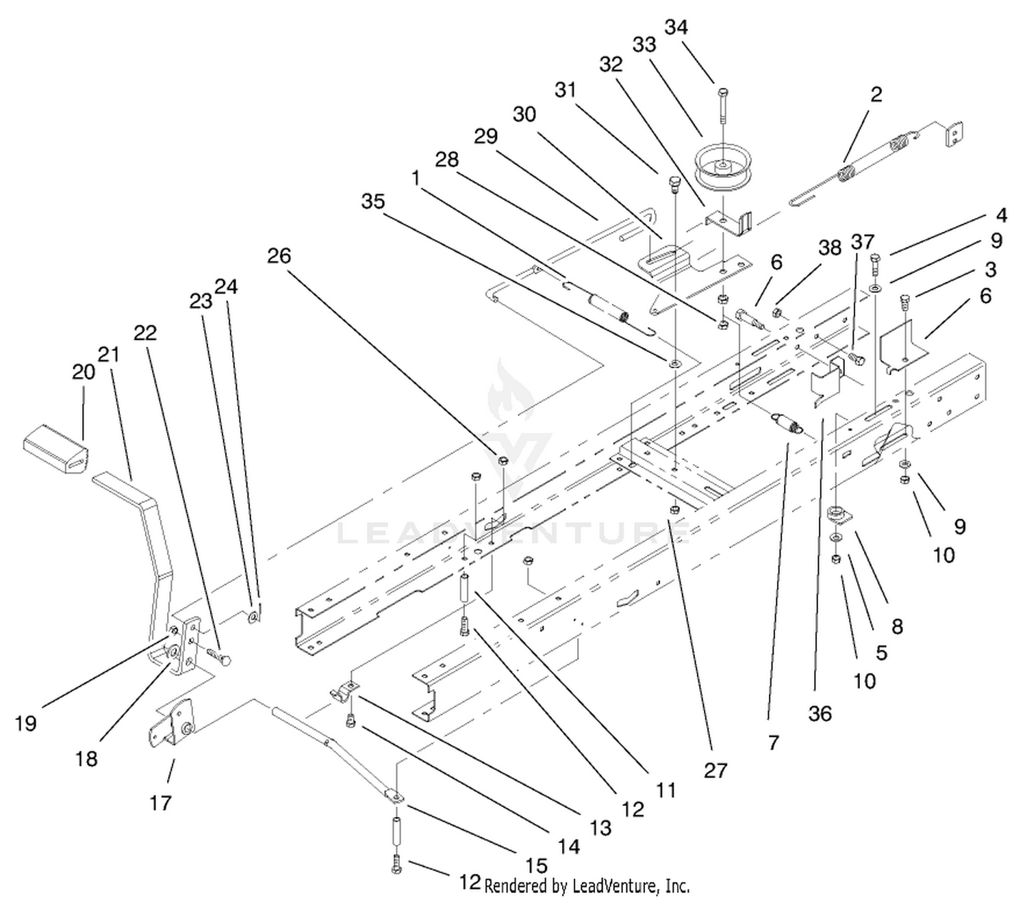 Traction Clutching Components Assembly