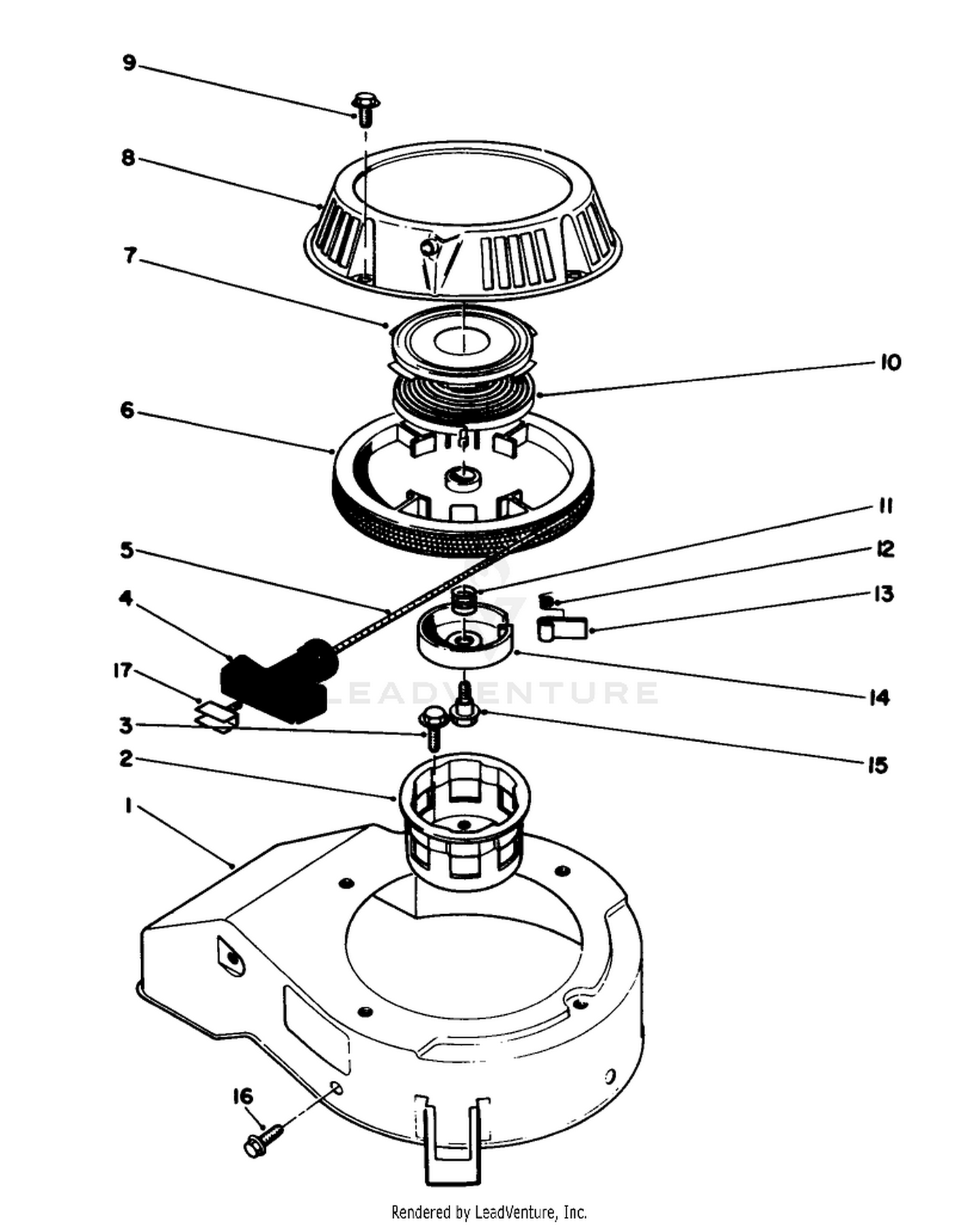 Recoil Assembly (model No. 47pr4-6)
