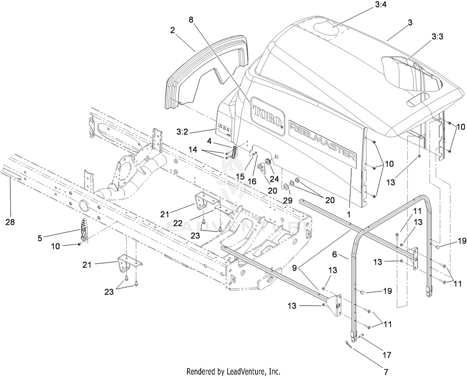 Hood and Body Panel Assembly