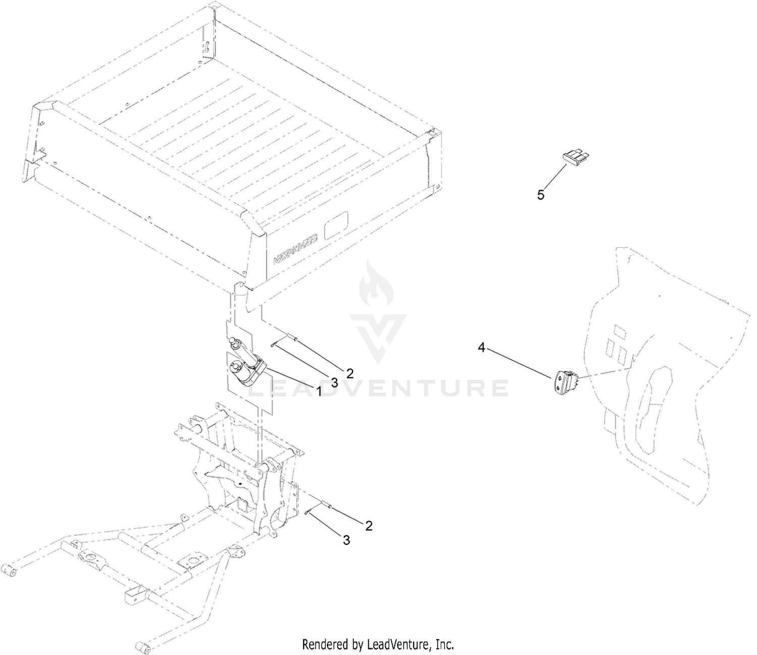 Electric Bed Lift Kit Assembly