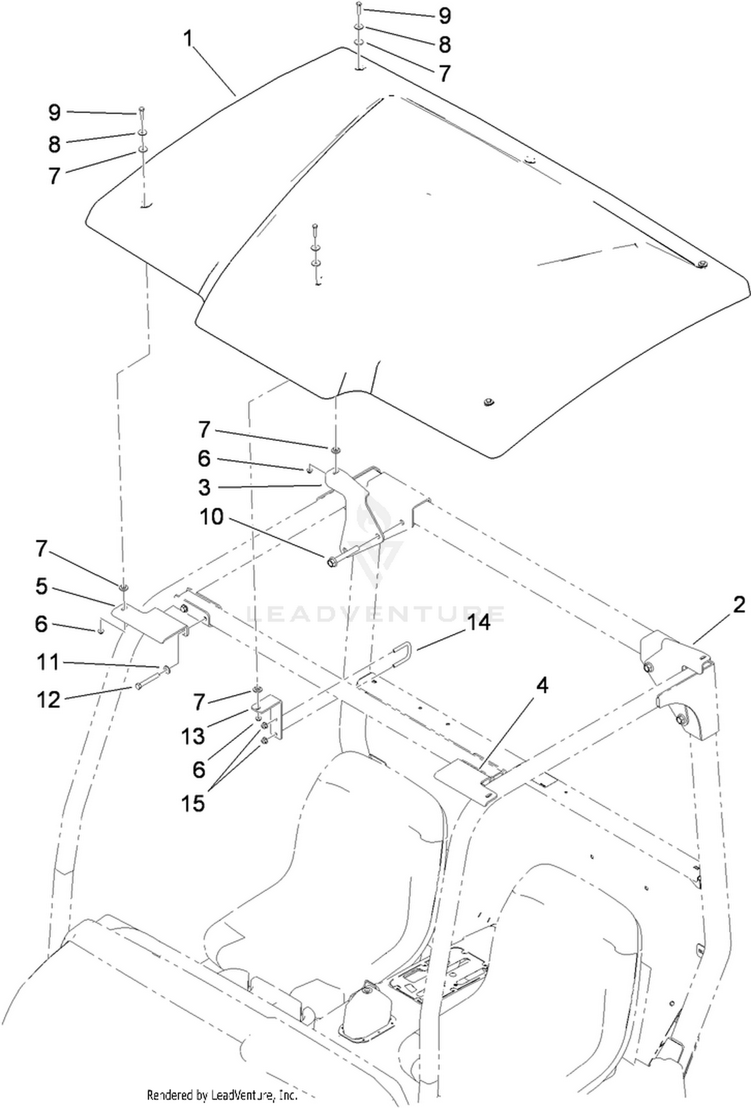 Canopy Assembly No. 119-9457