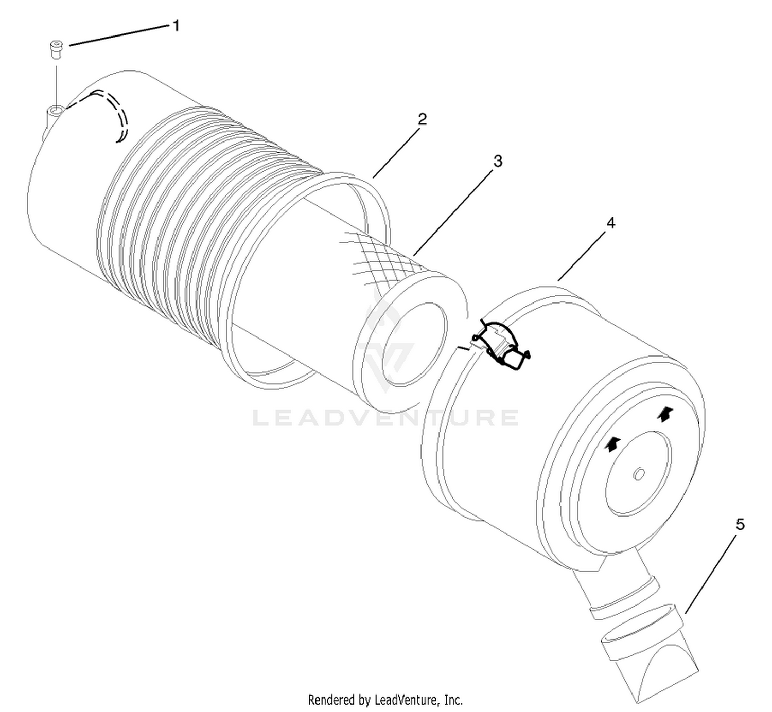 Air Cleaner Assembly No. 98-0800