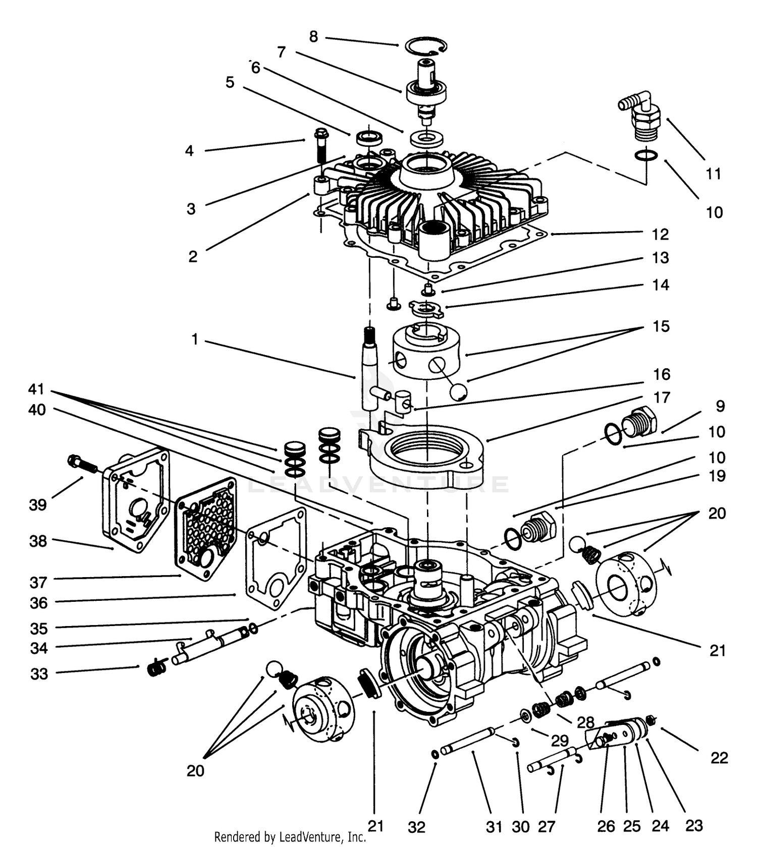 Transmission Eaton Model 751-045