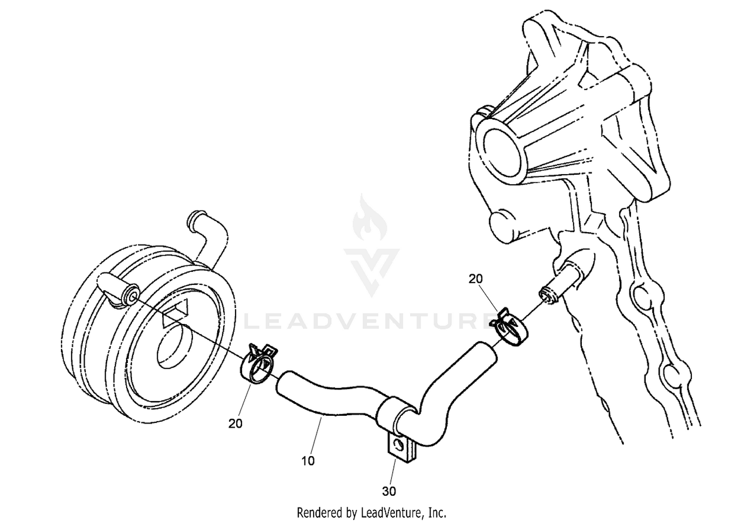Water Pipe Assembly