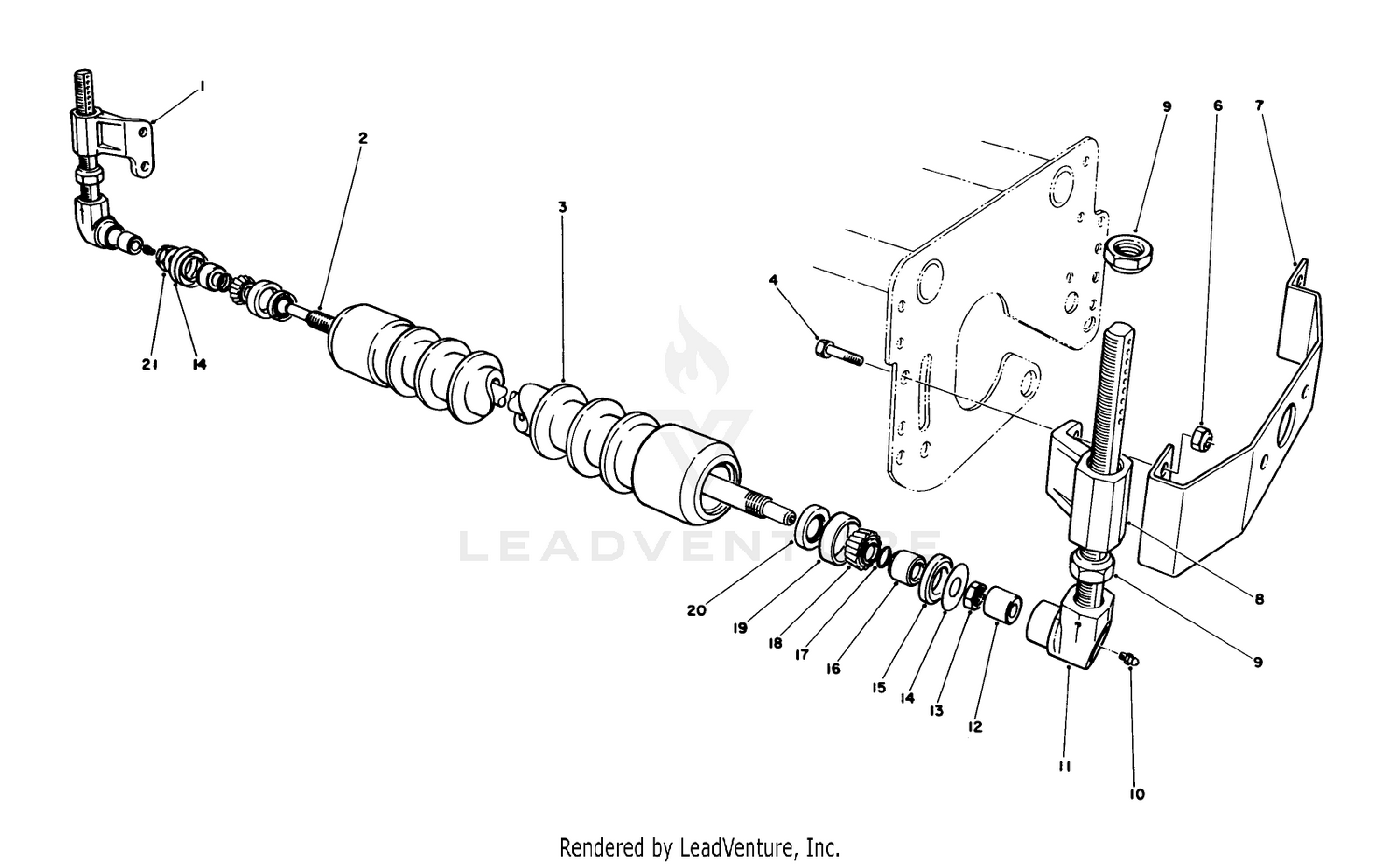 Wiehle Roller Kit Model No. 03740 (optional)