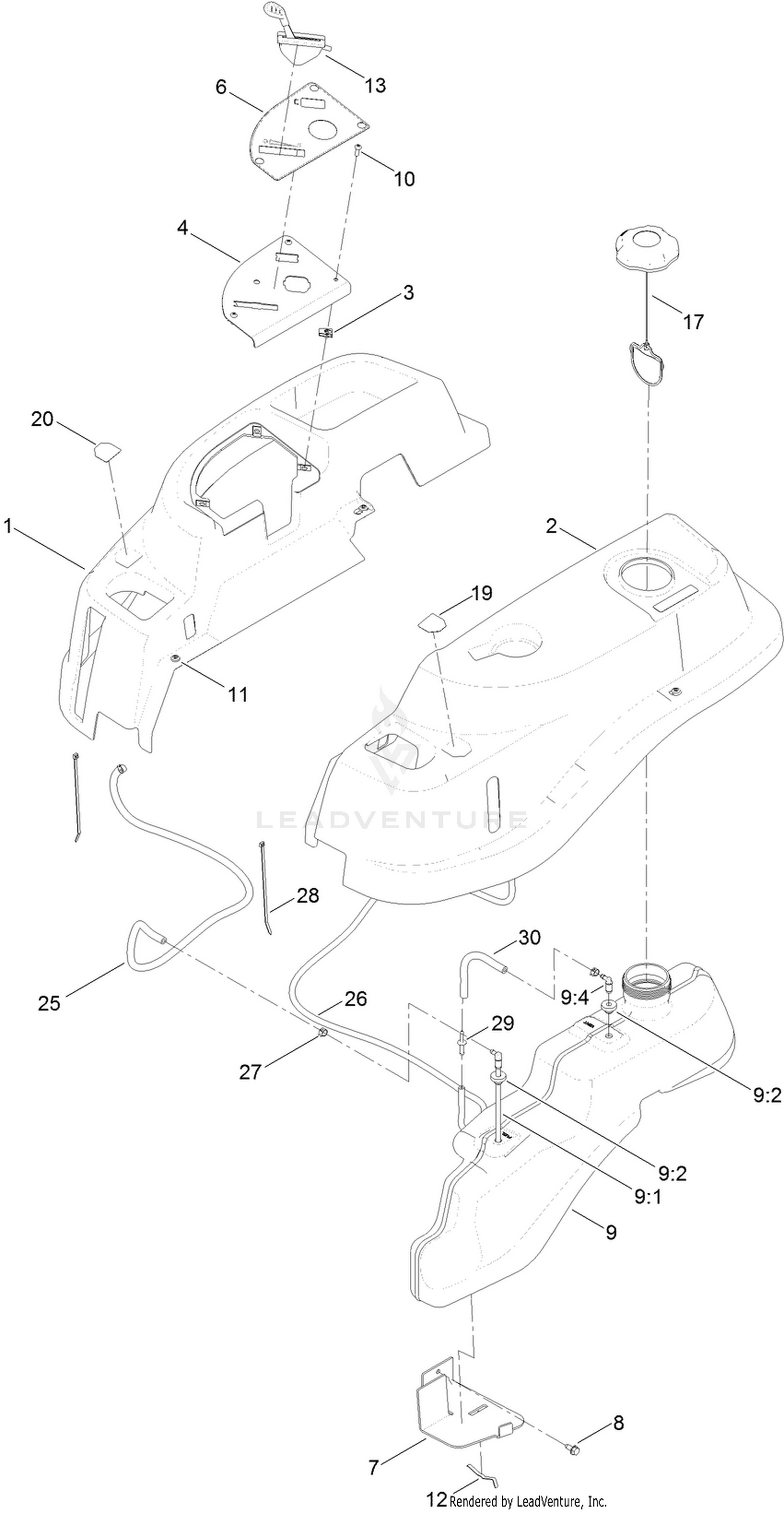 Body Styling and Fuel Assembly