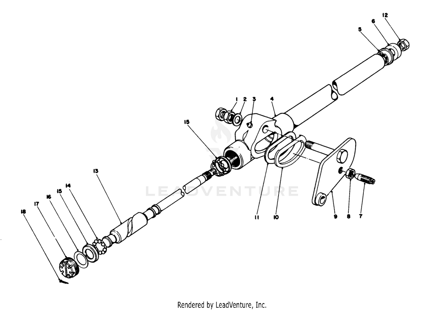 Steering Gear Assembly No. 33-4350