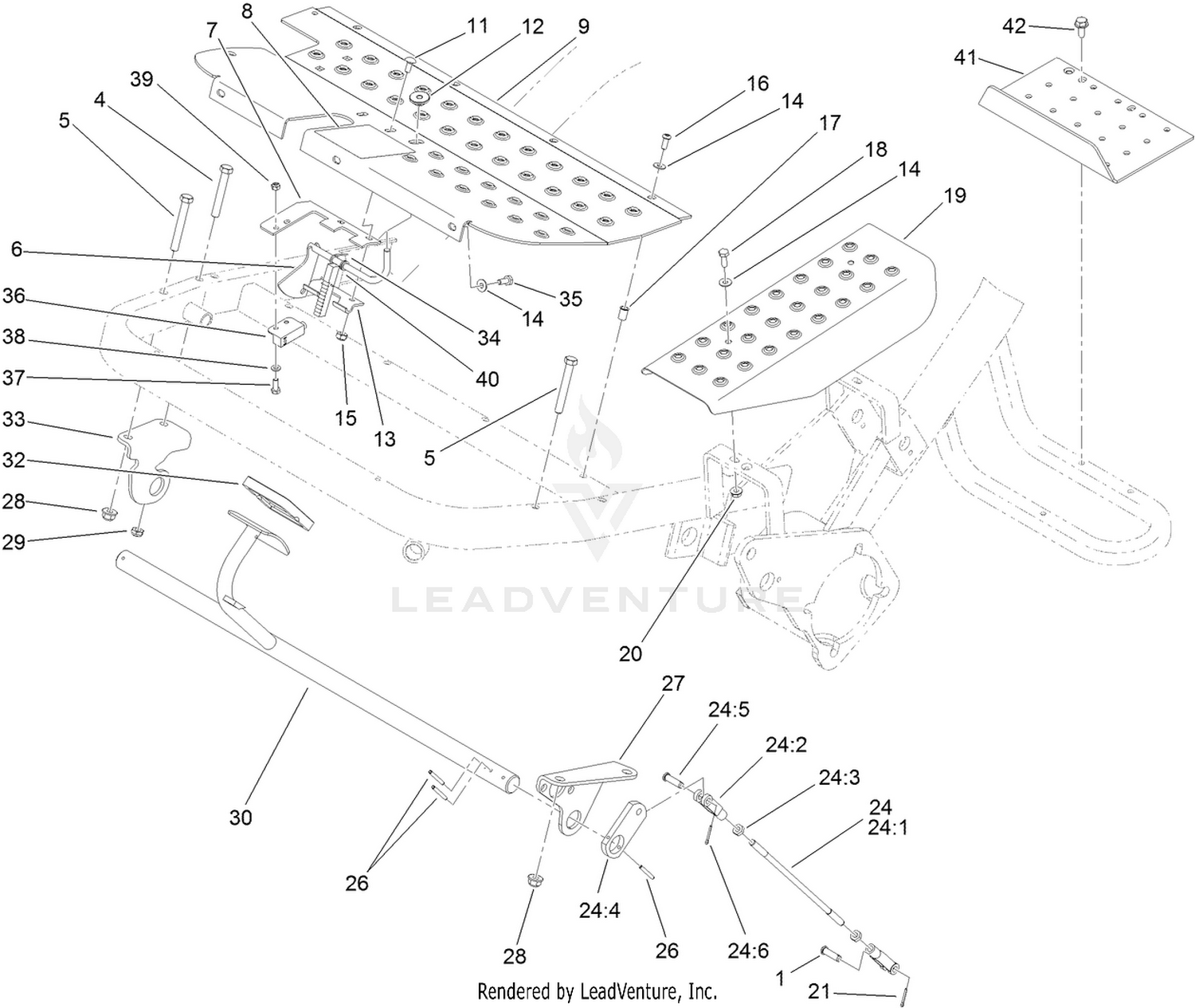 Brake Pedal Assembly