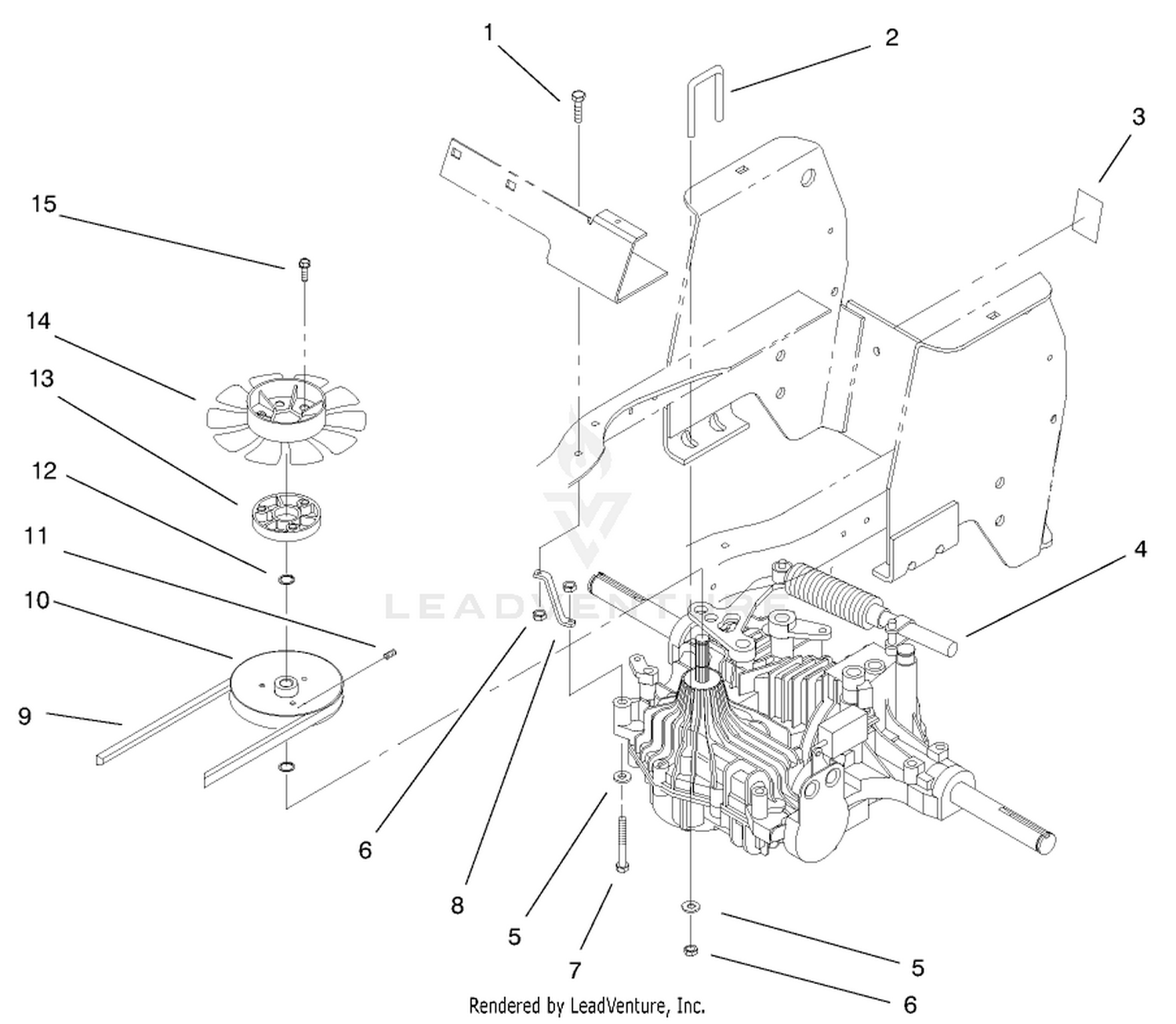Hydro Transaxle Assembly