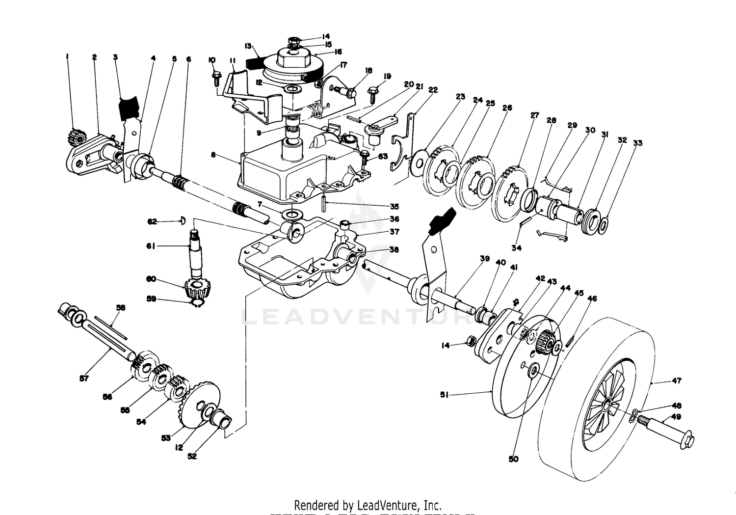 Gear Case Assembly