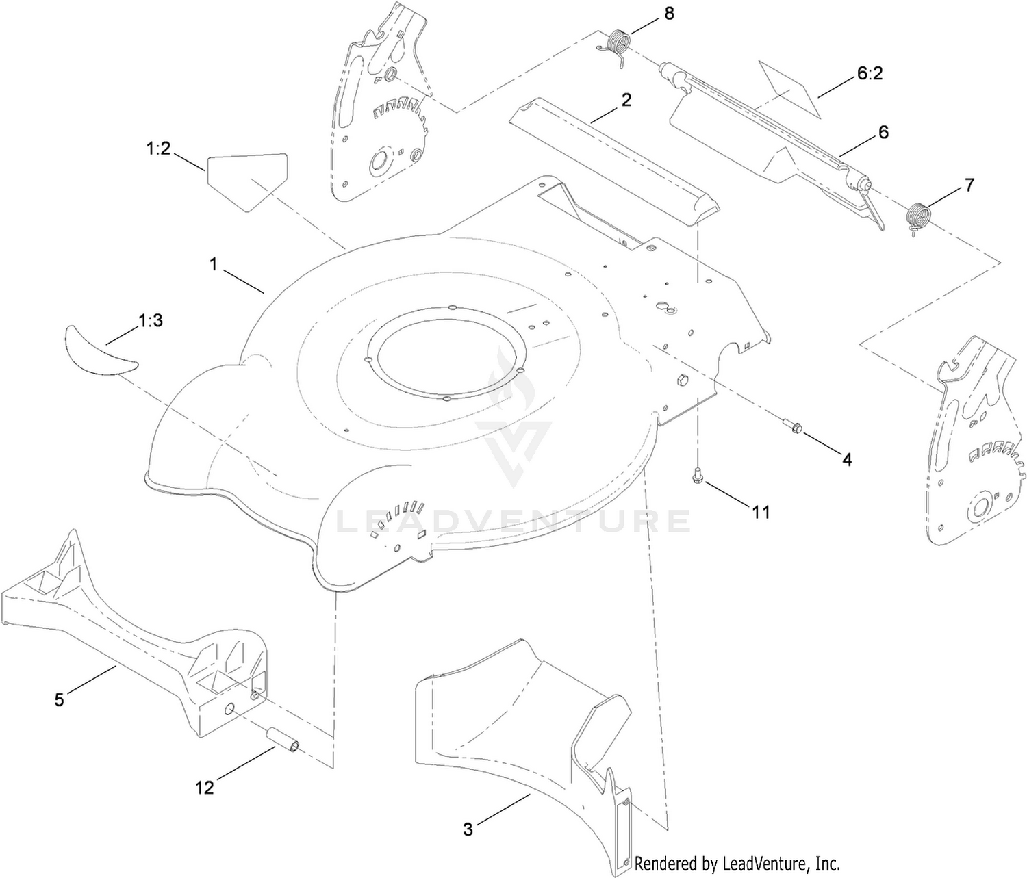 Housing and Rear Door Assembly