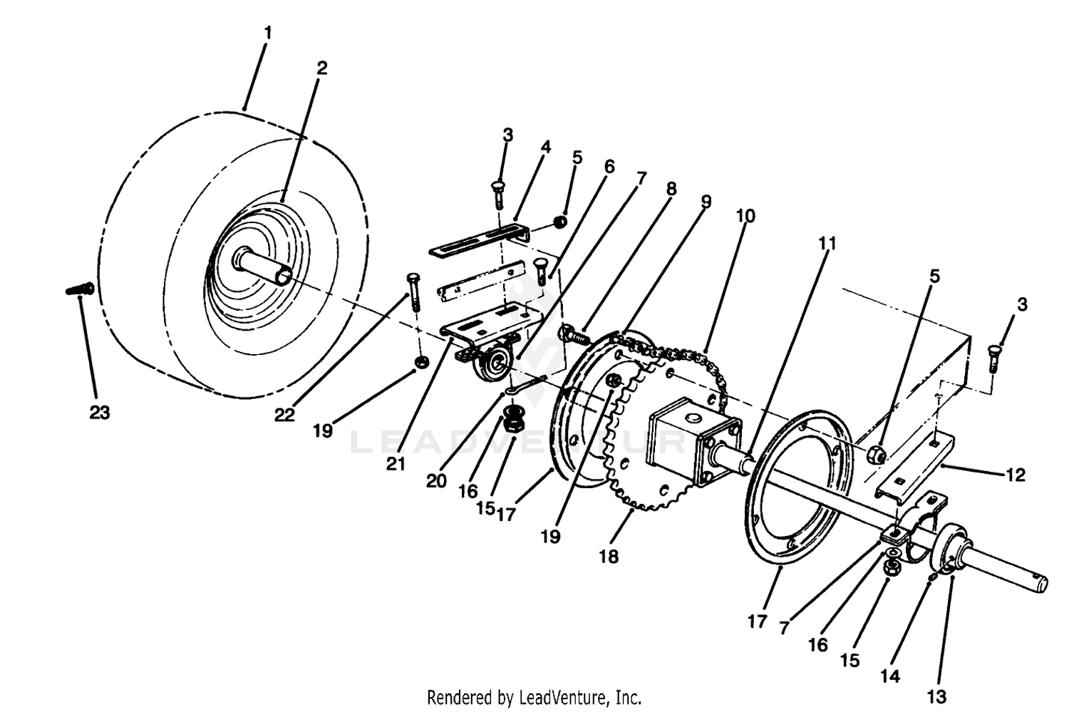 Rear Axle Assembly